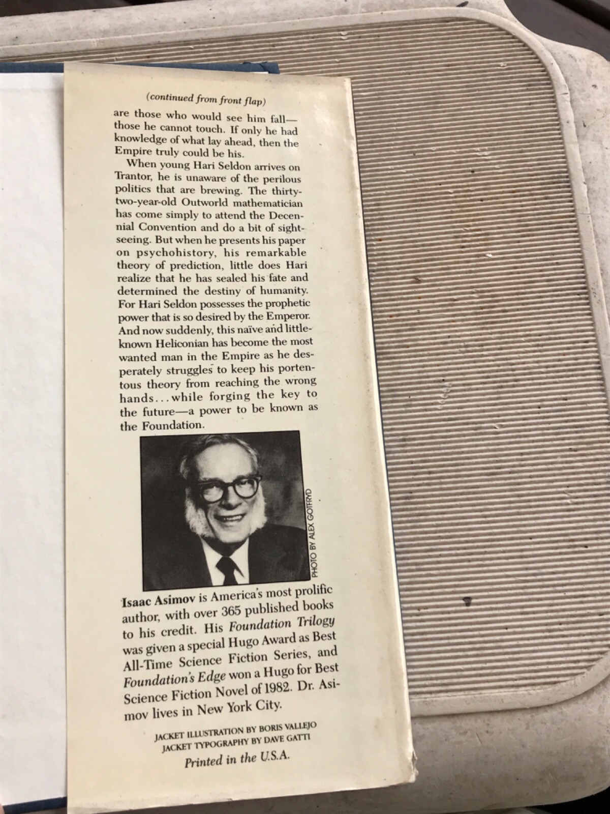 1988 Prelude To Foundation by Isaac Asimon book harcover 432 pages