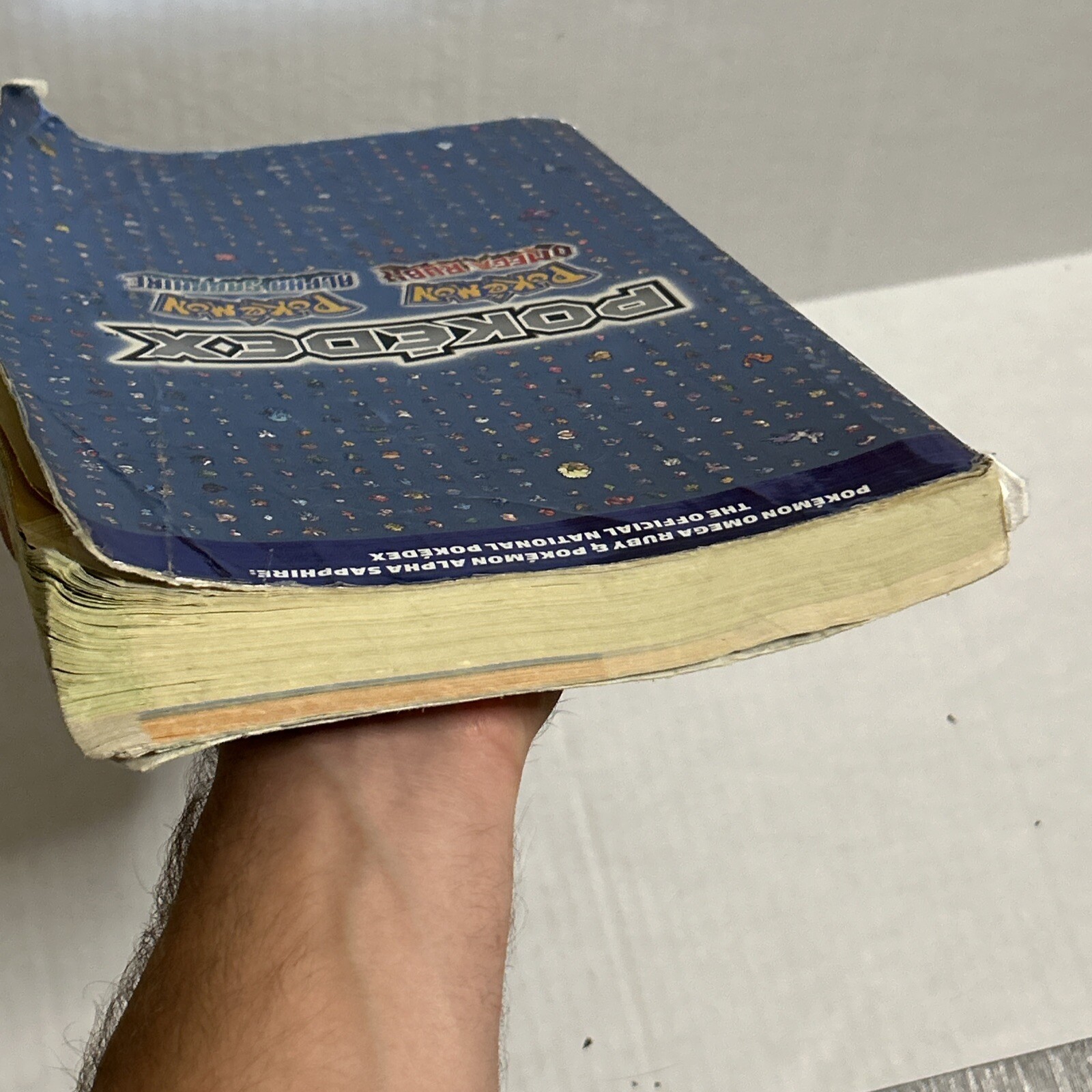 Pokemon Official National Pokedex Book Omega Ruby Alpha Sapphire No Poster