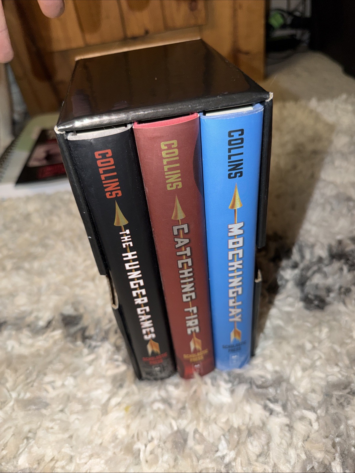 The Hunger Games Trilogy Boxed Set Hardcover Books By Suzanne Collins Books