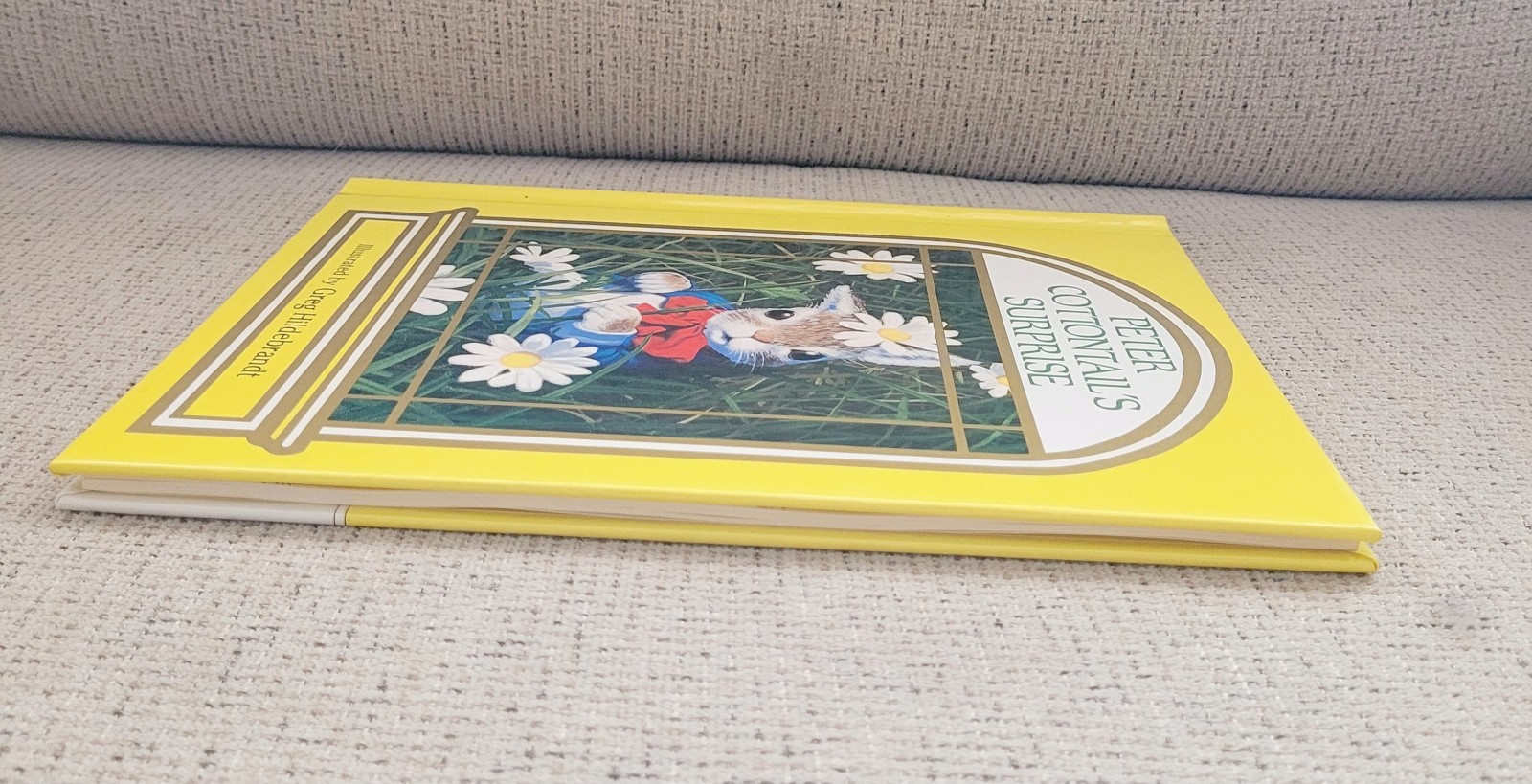 Peter Cottontail’s Surprise Hardcover 1985 Greg Hildebrandt Illustrated Like New