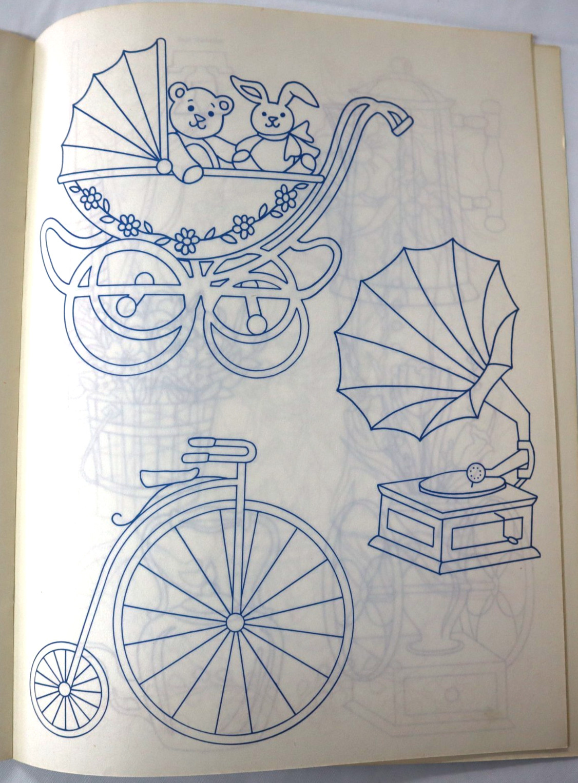 Iron On Transfers Craft Book Craftways Celebration America Times Past Vtg 1982