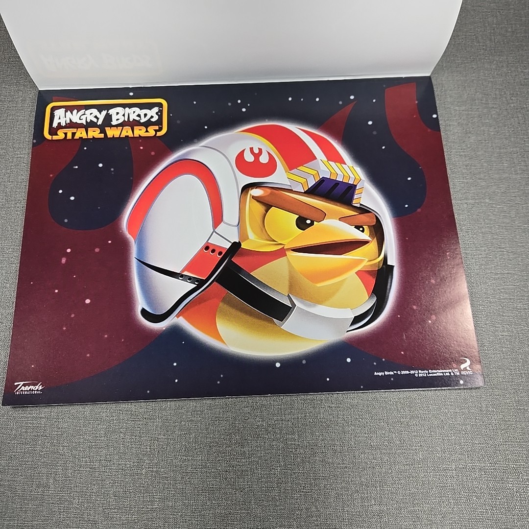Star Wars ~ Angry Birds 12 Poster 2012 Poster Booklet ~ Staple Bound