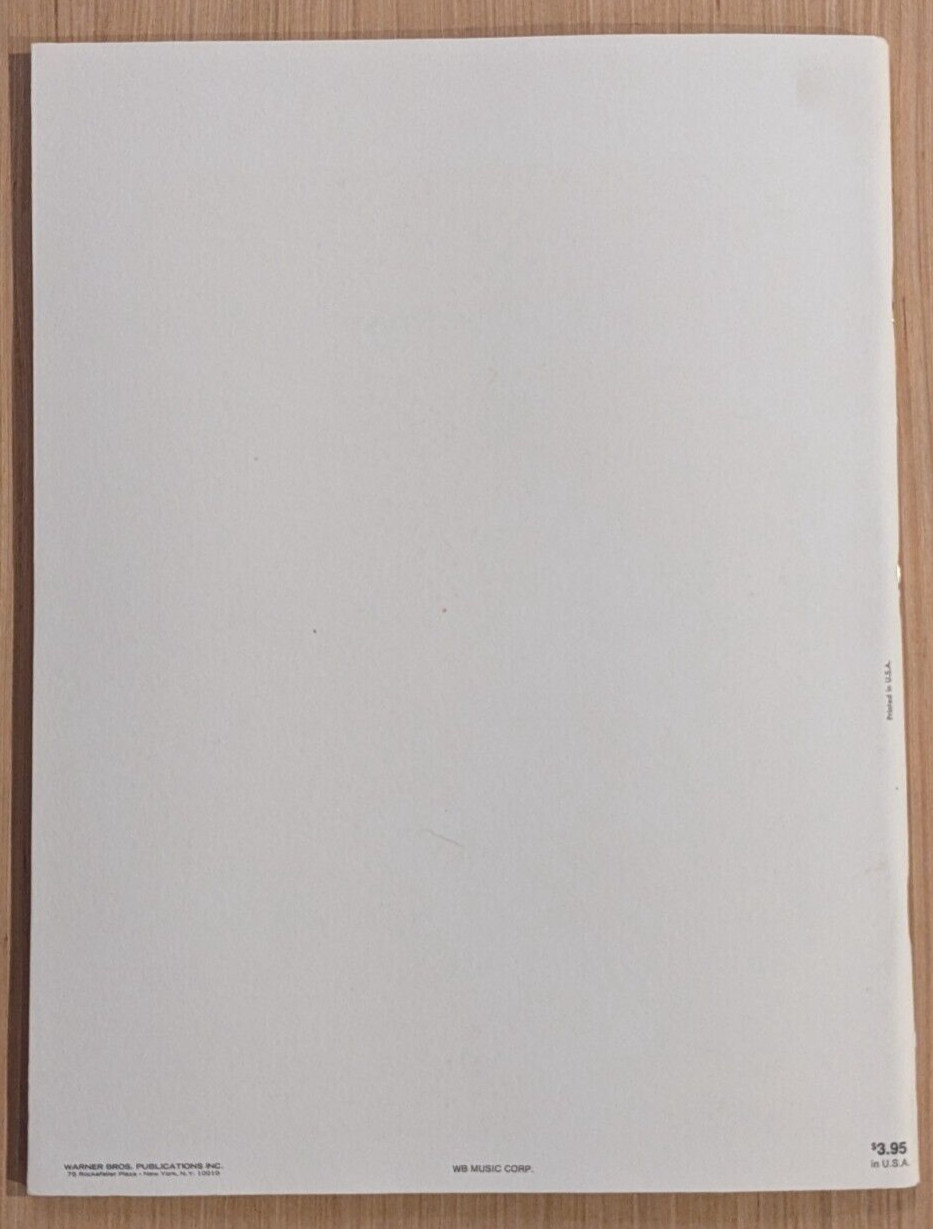 Ooh La La Faces Song Book Songbook Tablature Sheet Music 1973 Rod Stewart NOS