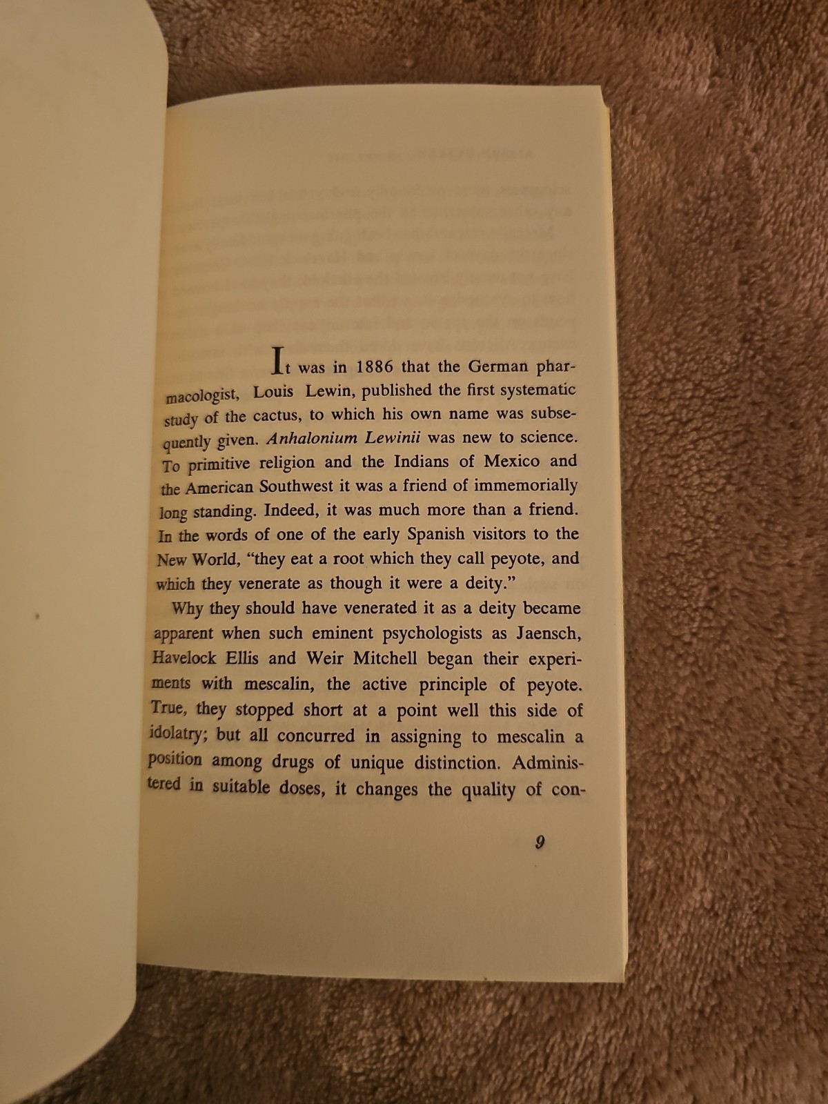 Aldous Huxley Doors of Perception 1970 Perennial Psychedelic Pat Steir Cover