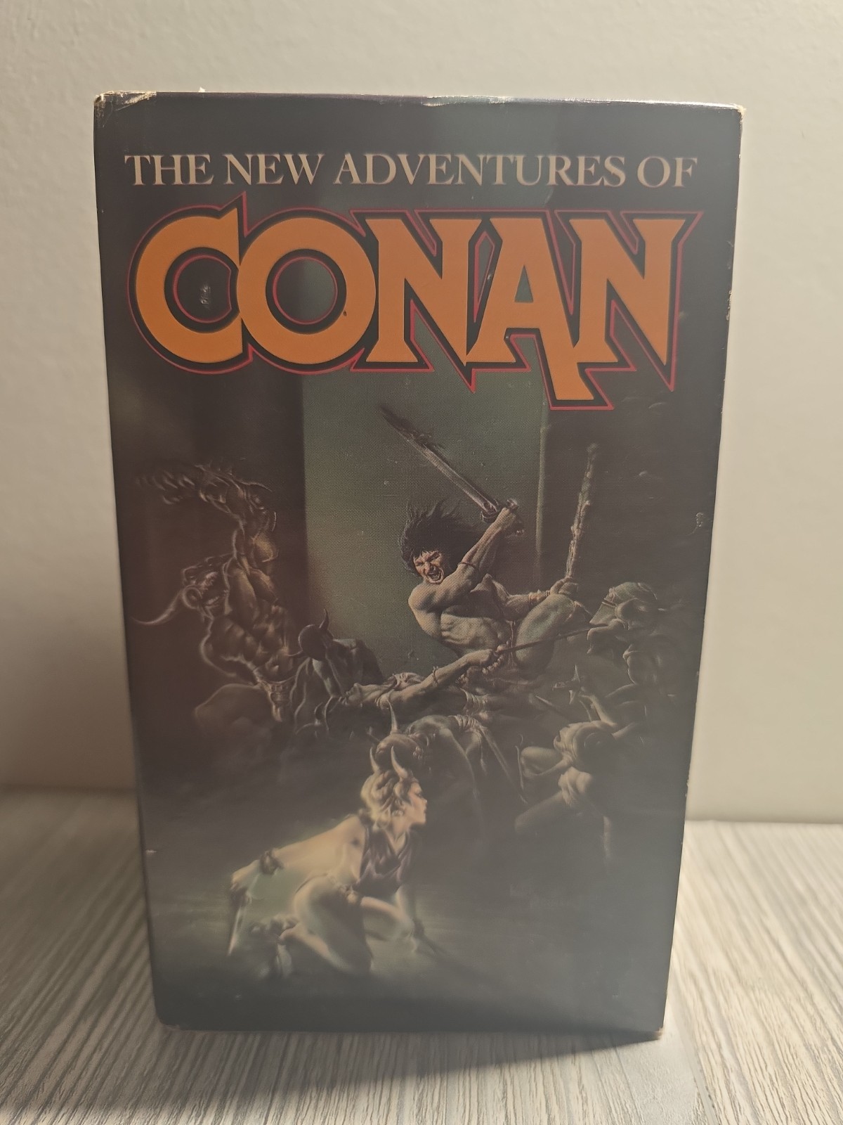 Vintage Conan the Barbarian Robert Jordan 4 Book Boxed Set Tor Fantasy Paperback