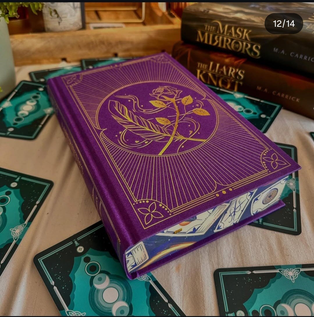 The Broken Binding Mask of Mirrors Set / Rook & Rose By M.A. Carrick – Tier 2