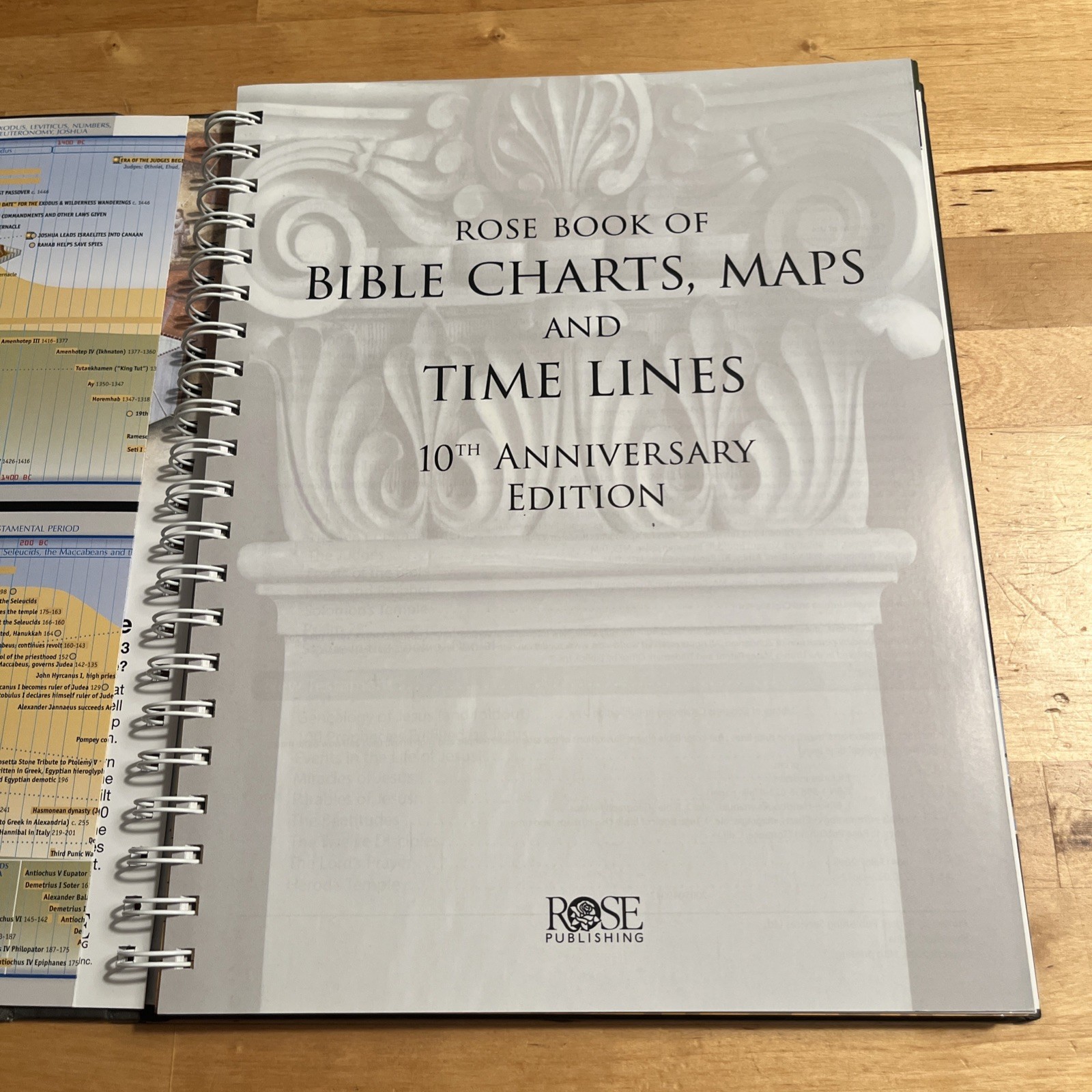 Rose Book of Bible Charts, Maps, and Time Lines: Full-Color, 10th Anniversary Ed