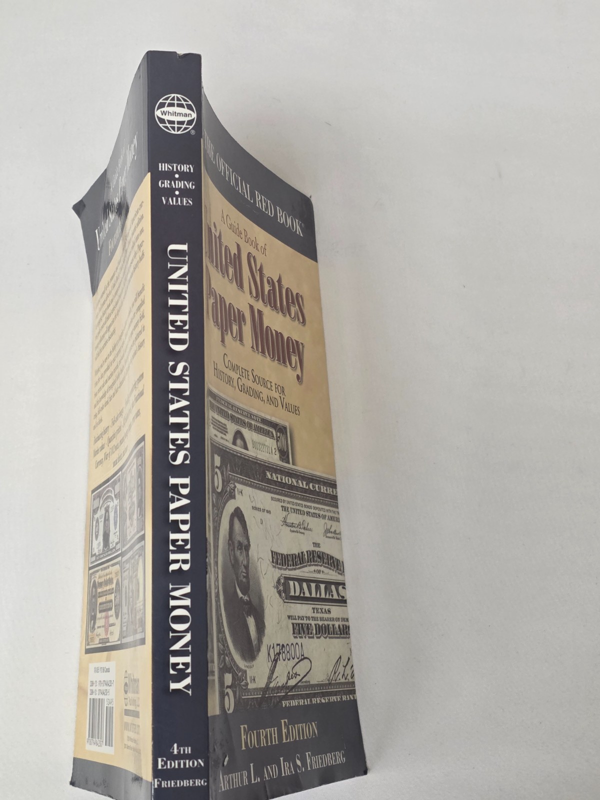 Guide Book of United States Paper Money 4th Edition Friedberg Red Book History