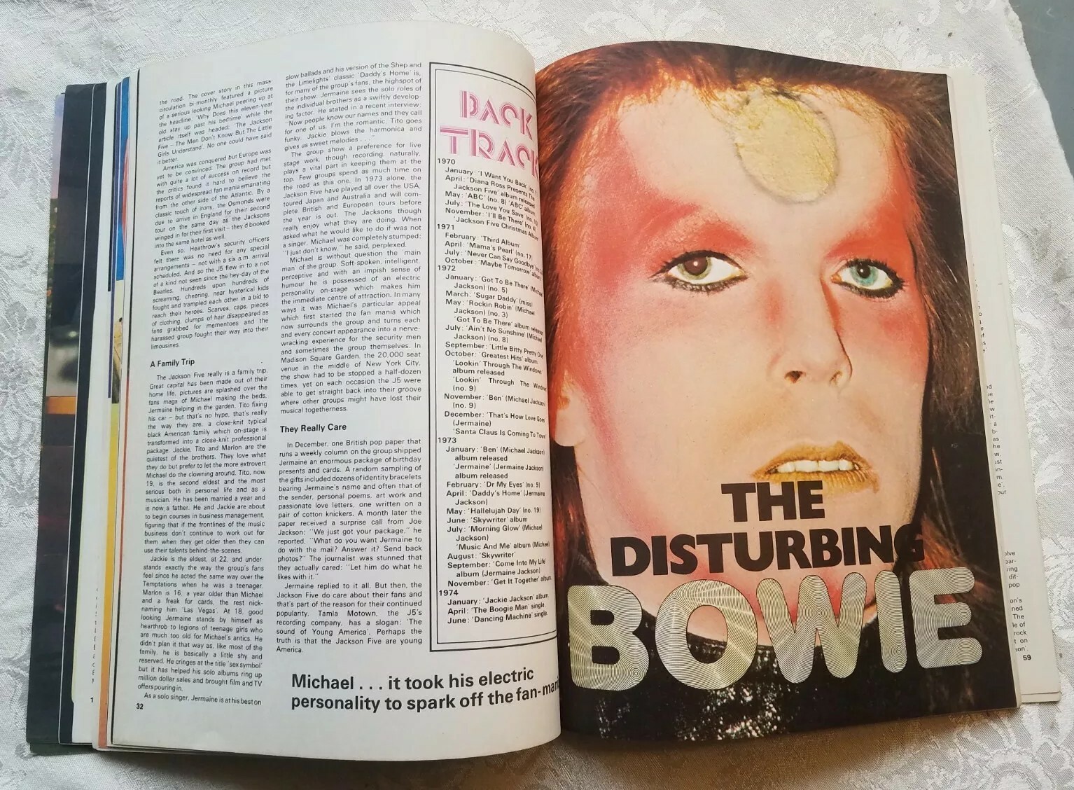 THE SUPERSTARS Rock Music Stars Book 1972 Vintage No. 1 First Issue