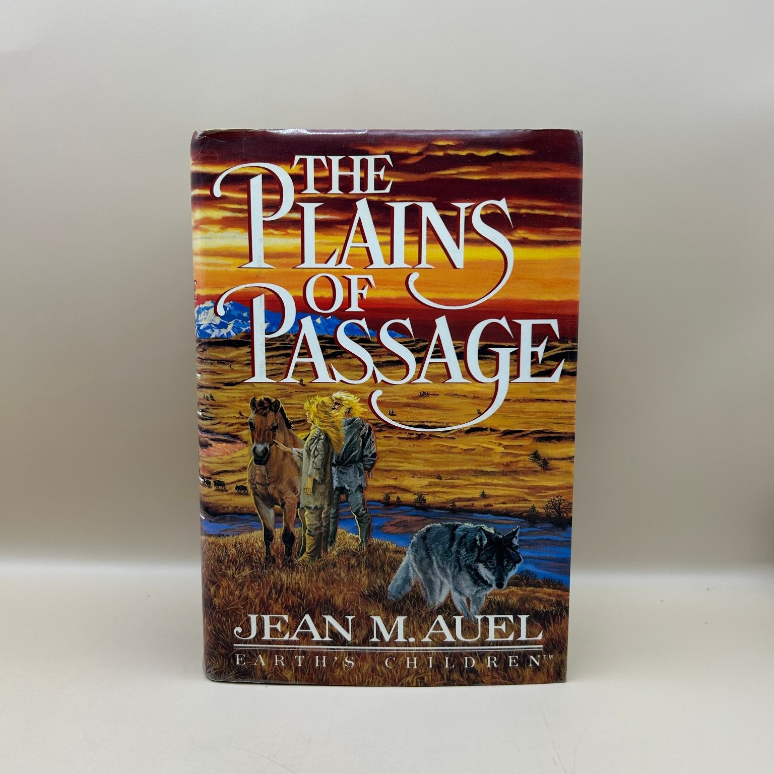 Plains of Passage Jean M. Auel 1990 First Edition Signed Earth’s Children HC