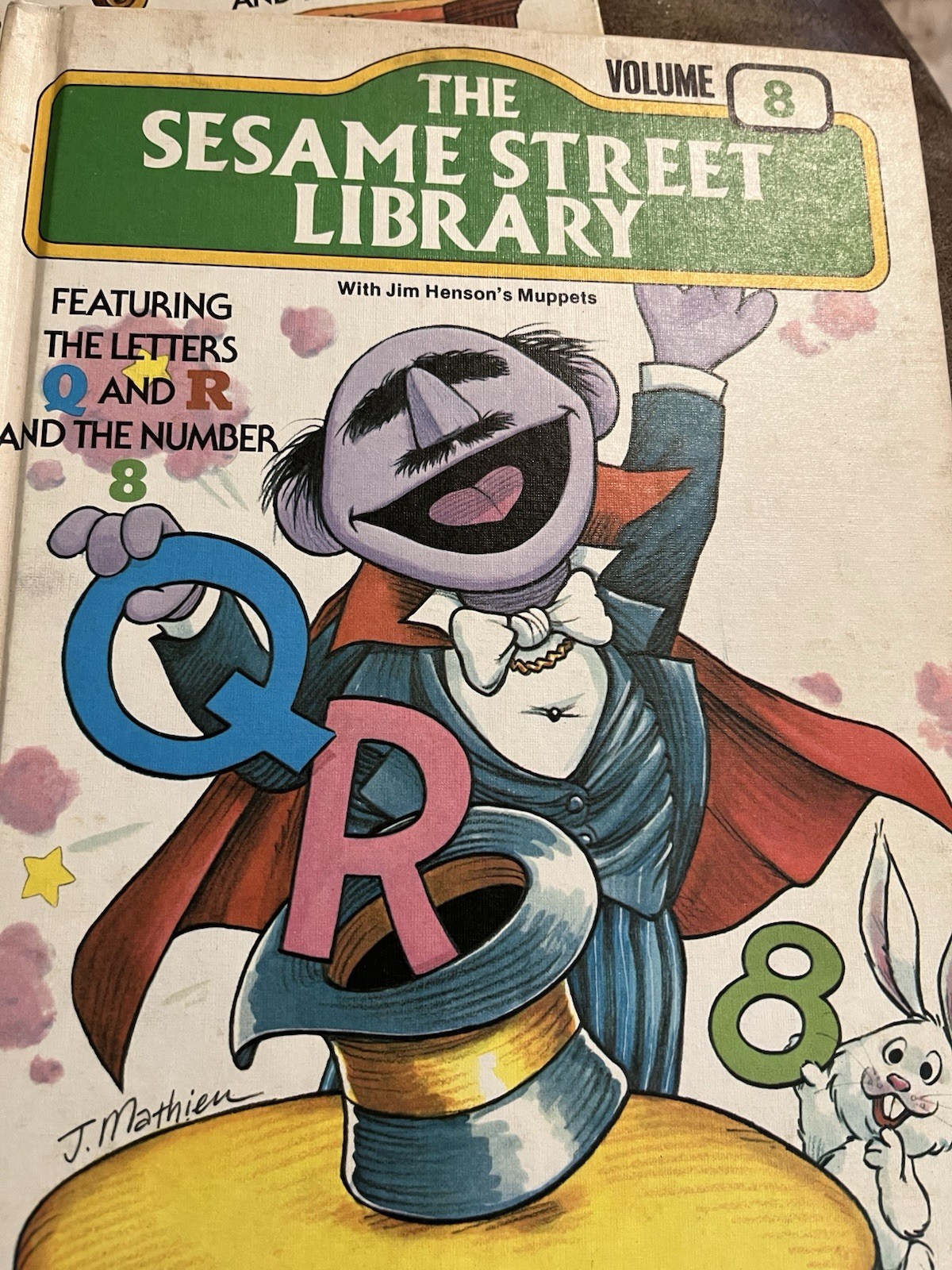 THE SESAME STREET LIBRARY – 10 Books 1979 Includes – 3,4,5,6,7,8,10,12,13,14