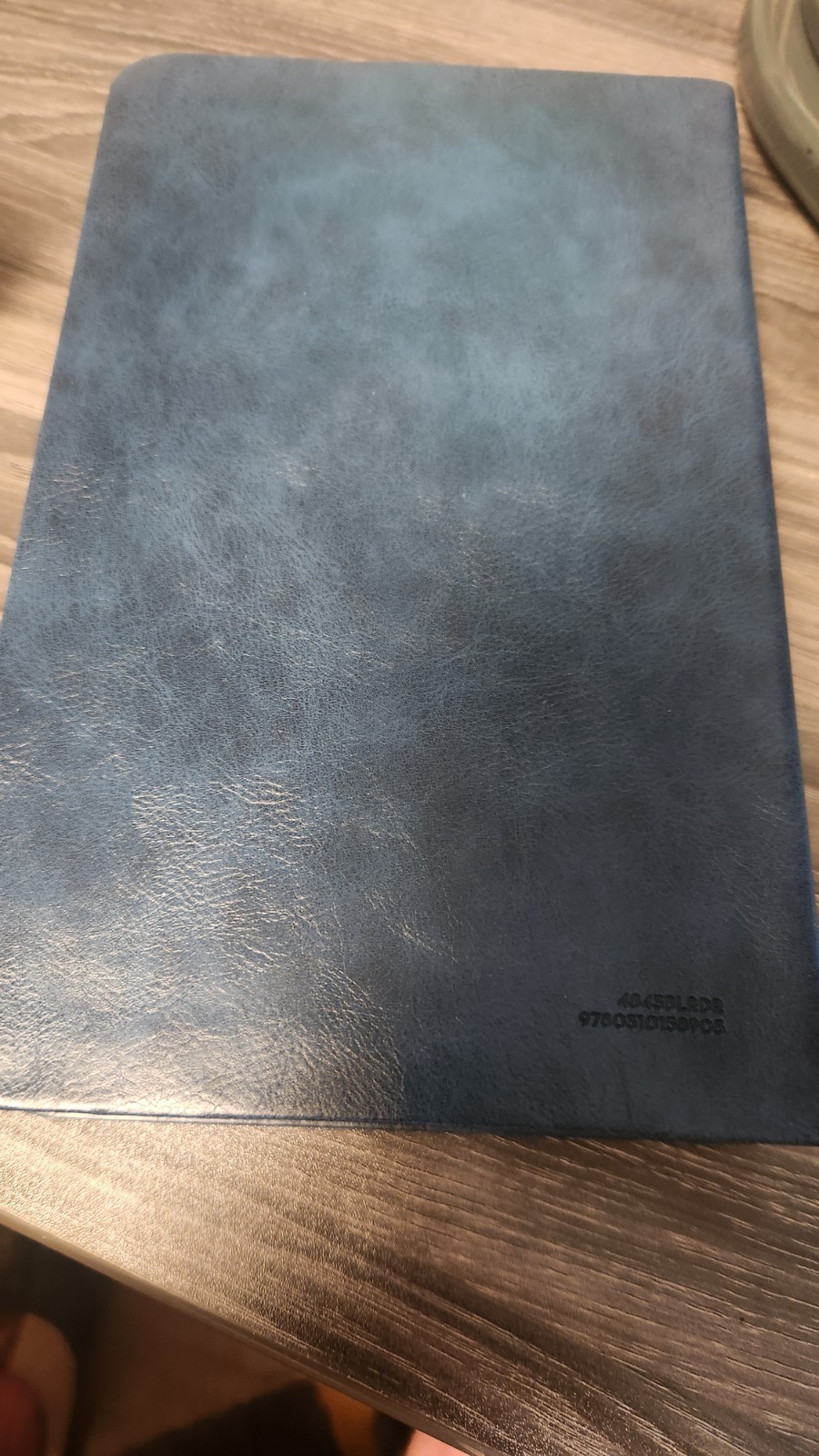 KJV Thomas Nelson Personal Size Reference Bible Navy Blue Leathersoft Giant Prnt