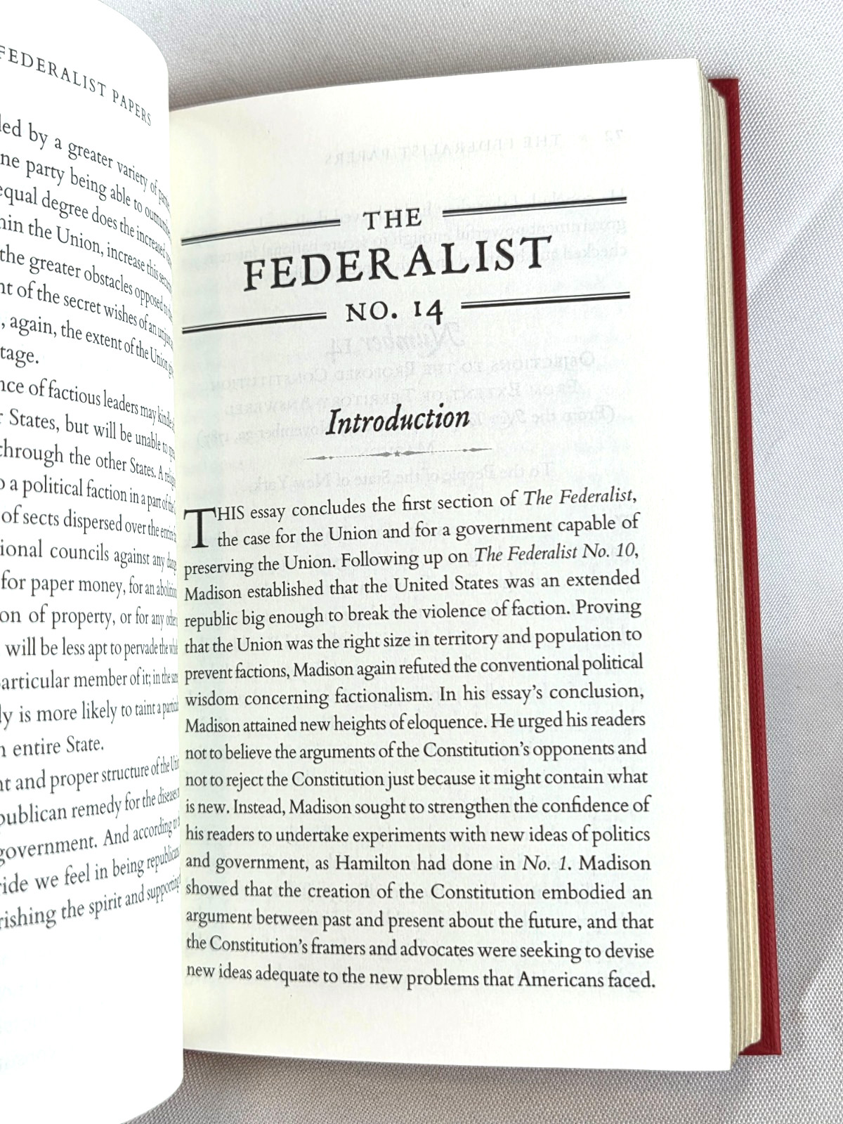THE FEDERALIST PAPERS Alexander Hamilton James Madison John Jay Gilded Edition