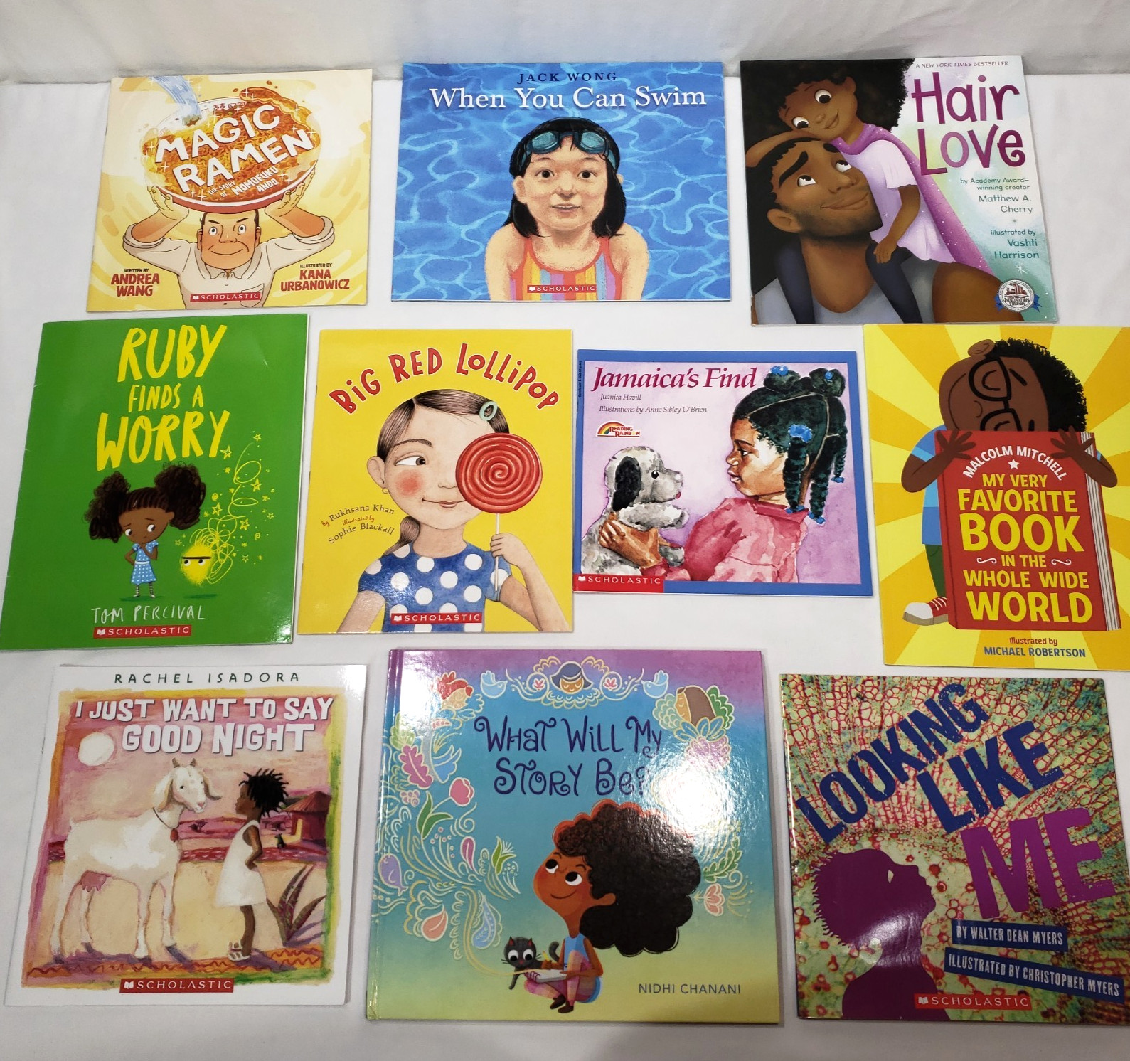 Diverse Kids Picture Books Lot Of 10 Cultural Diversity Classroom Homeschool Set