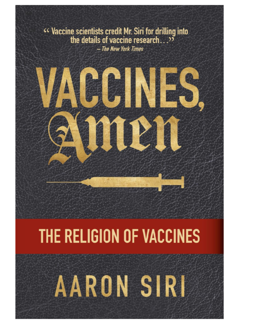Vaccines, Amen:by Aaron Siri Brand New English Paperback Free Shipping