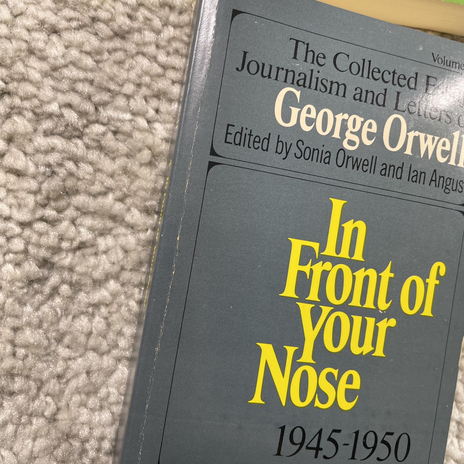 Vintage George Orwell Collected Essays Journalism Letters 4 PB Box Set Harvest