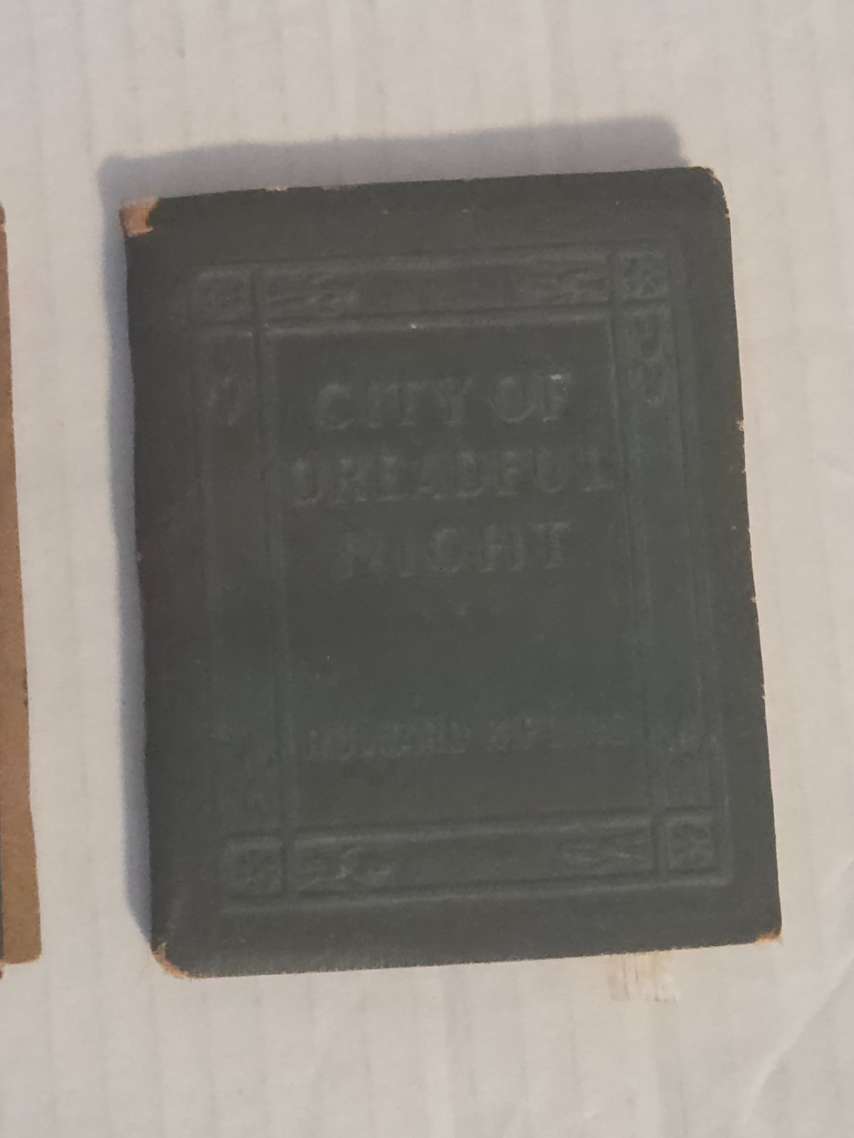Little Leather Library – Antique Books – City of Dreadful Night & Snowbound