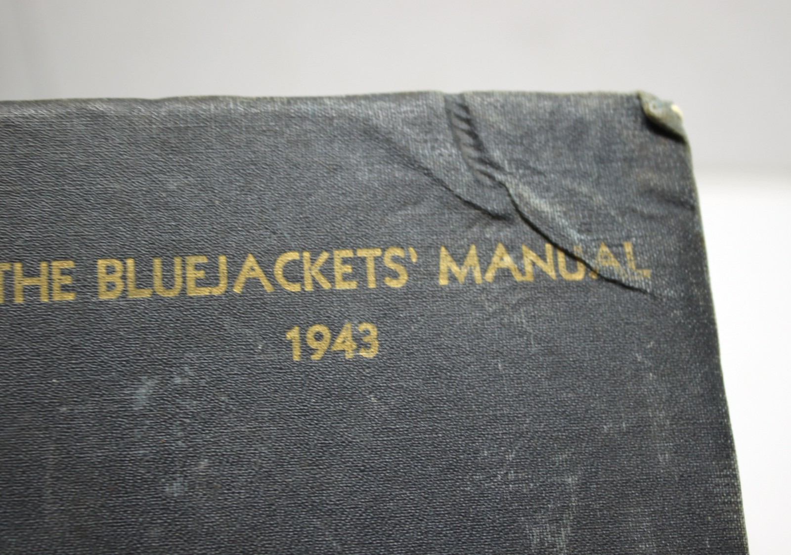 1943 The Bluejackets Manual 11th Edition United States Navy Bluejackets Book USN