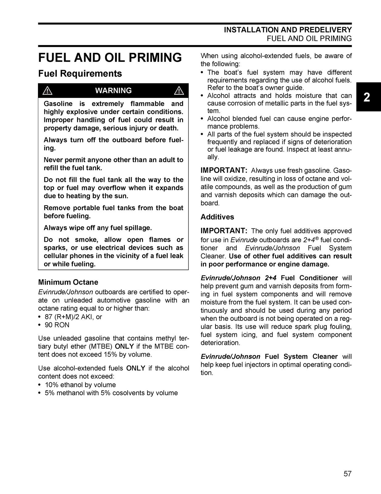 EVINRUDE 75 90 HP ETEC Service Manual 2006, FIXED, FRONT & BACK, XL FOLDOUT PAGE