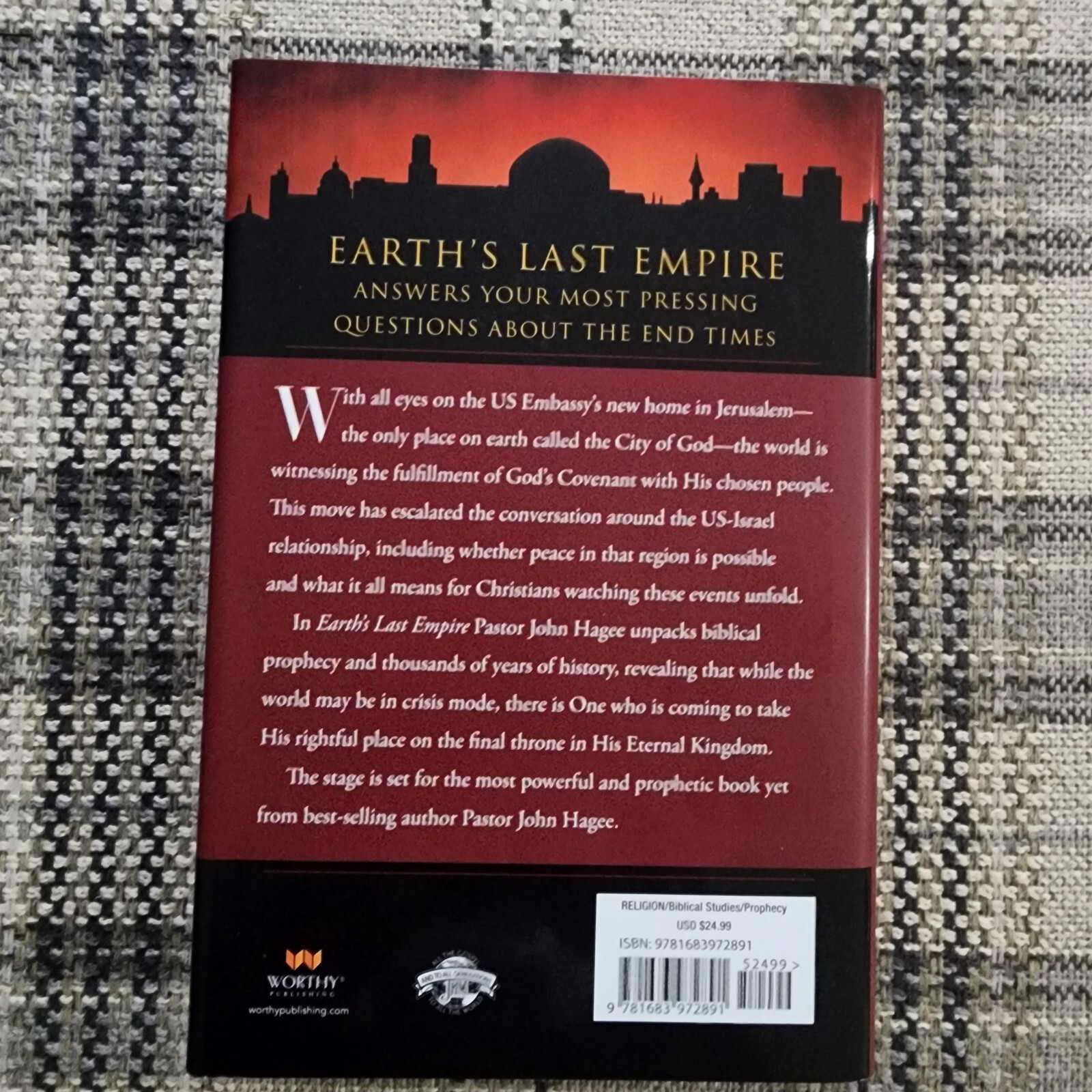 Earth’s Last Empire : The Final Game of Thrones by John Hagee (2018, Hardcover)