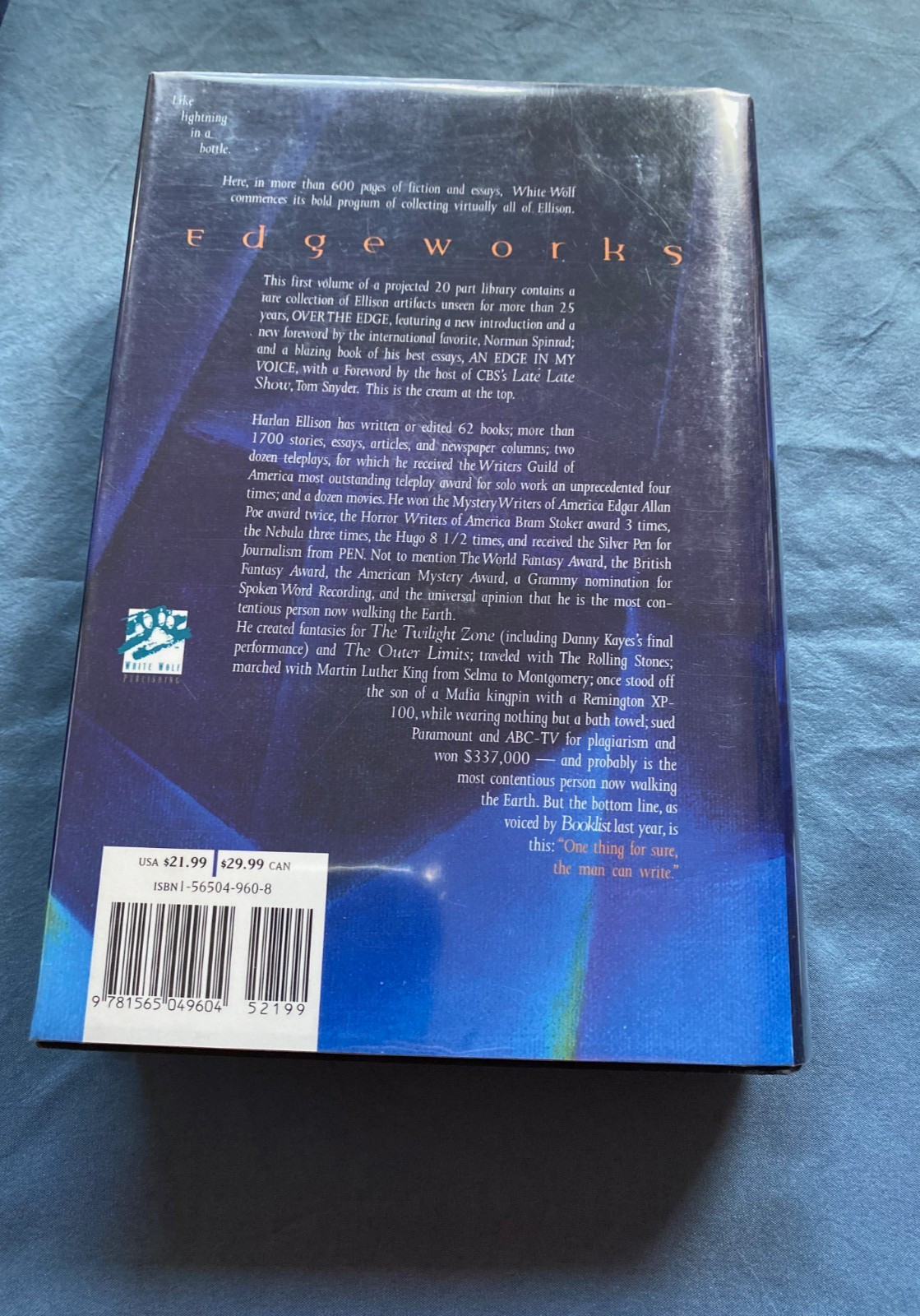 Harlan Ellison Book Lot; 11 Titles; Edgeworks 1-4; Watching; Ellison Wonderland