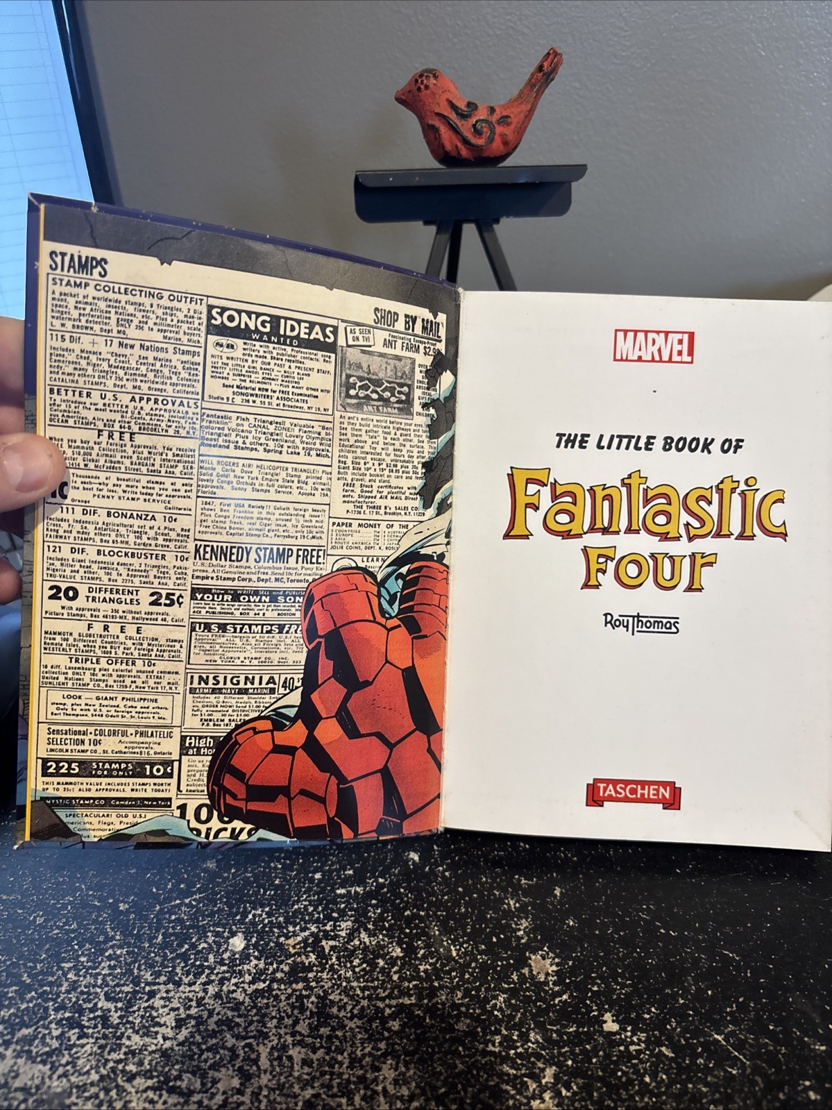 The Little Book Of Fantastic Four Roy Thomas Marvel Taschen Hardcover Comic Art
