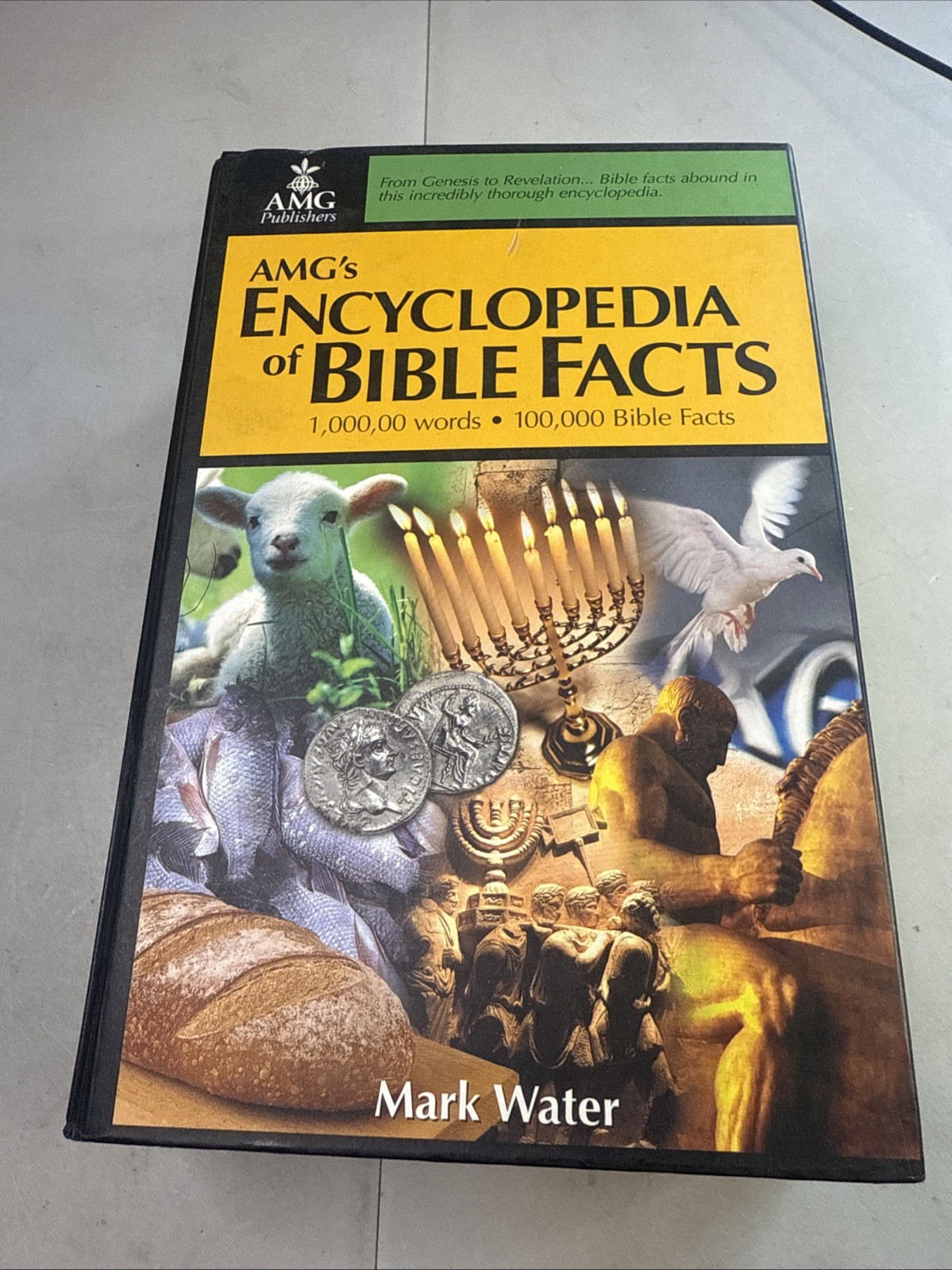 AMG’s Encyclopedia of Bible Facts by Mark Water (2004, Hardcover)