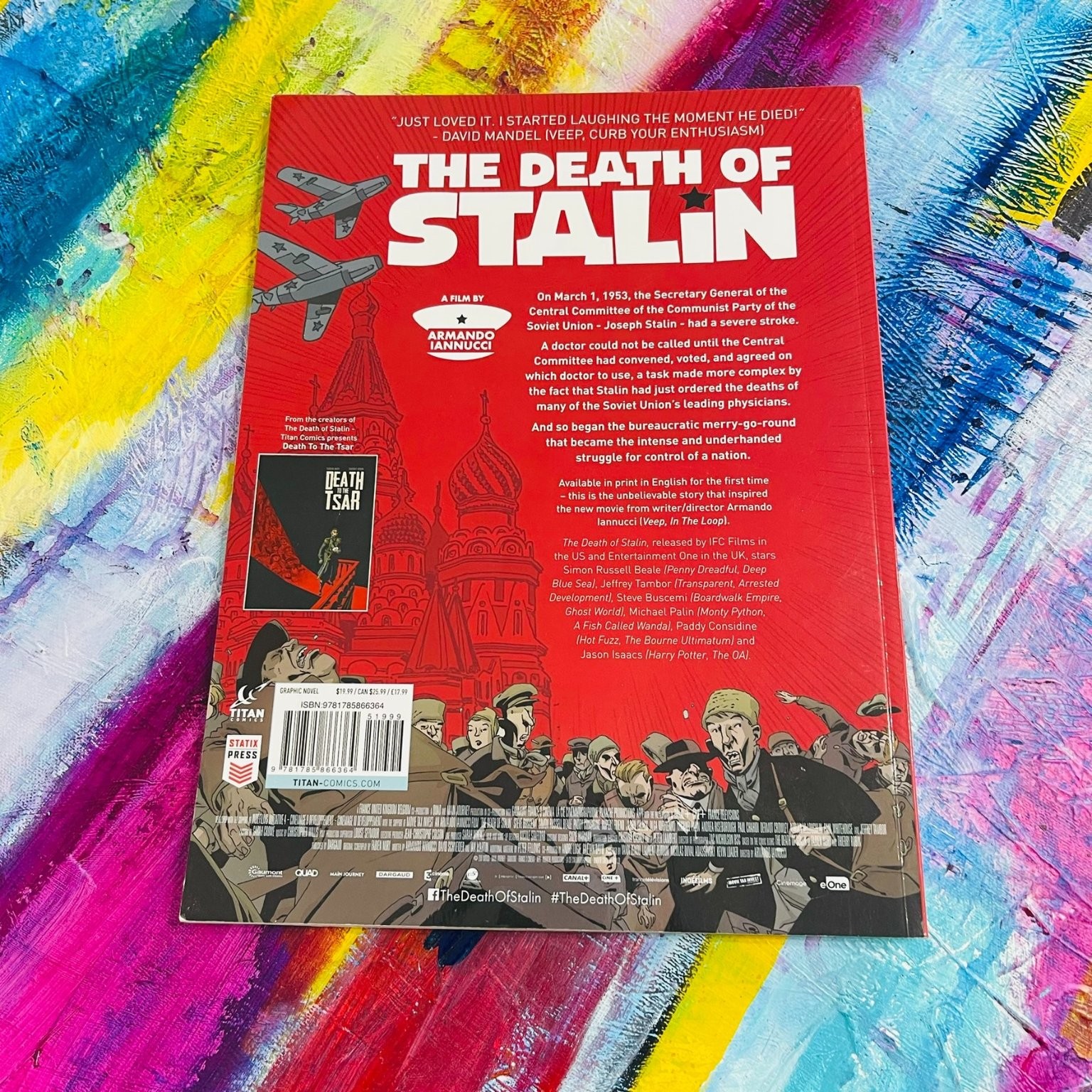 The Death of Stalin, Nury Robin 2018 First Edition Graphic Novel Titan Comics