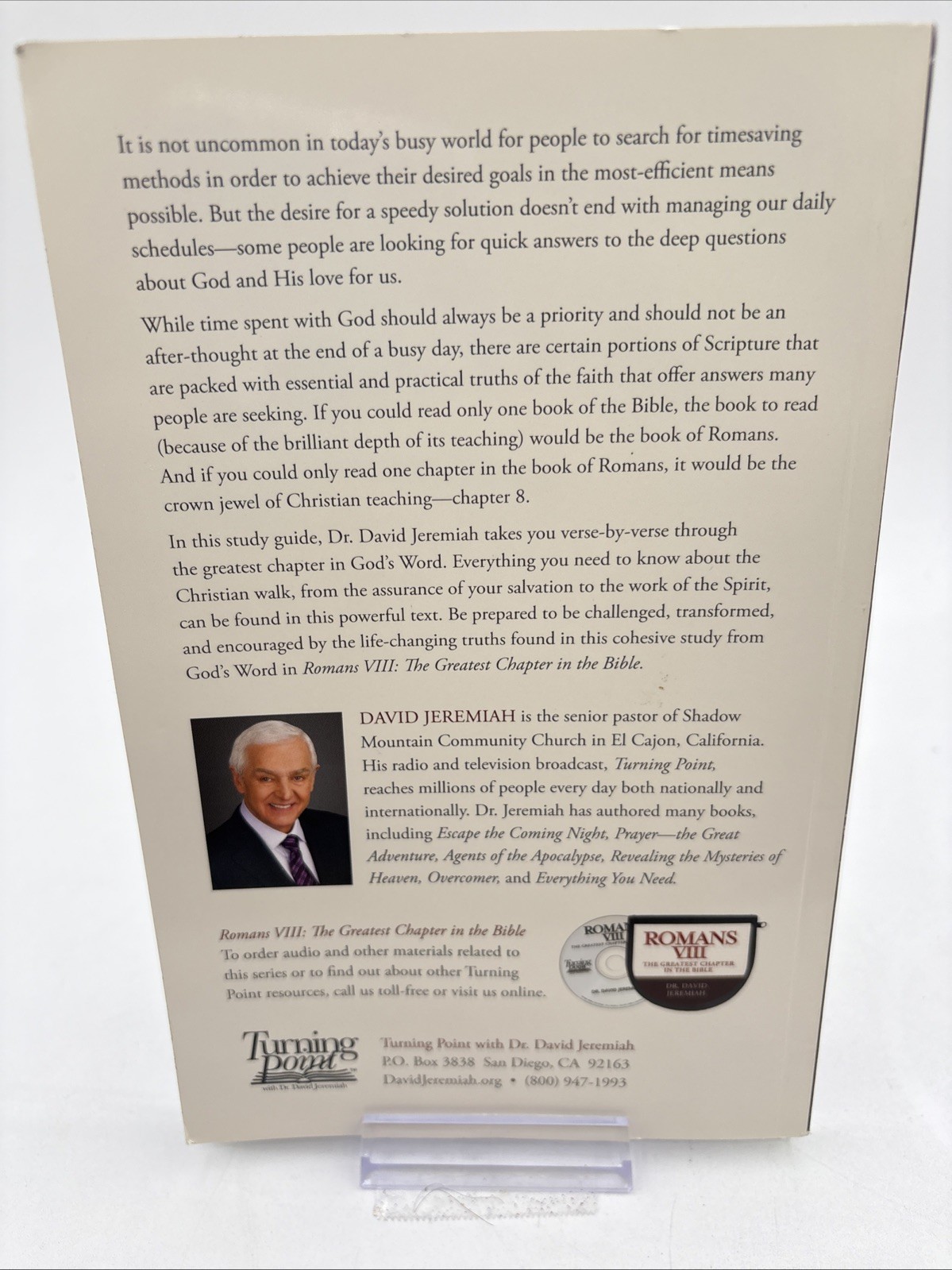 DR. DAVID JEREMIAH STUDY GUIDE ROMANS VIII THE GREATEST CHAPTER IN THE BIBLE