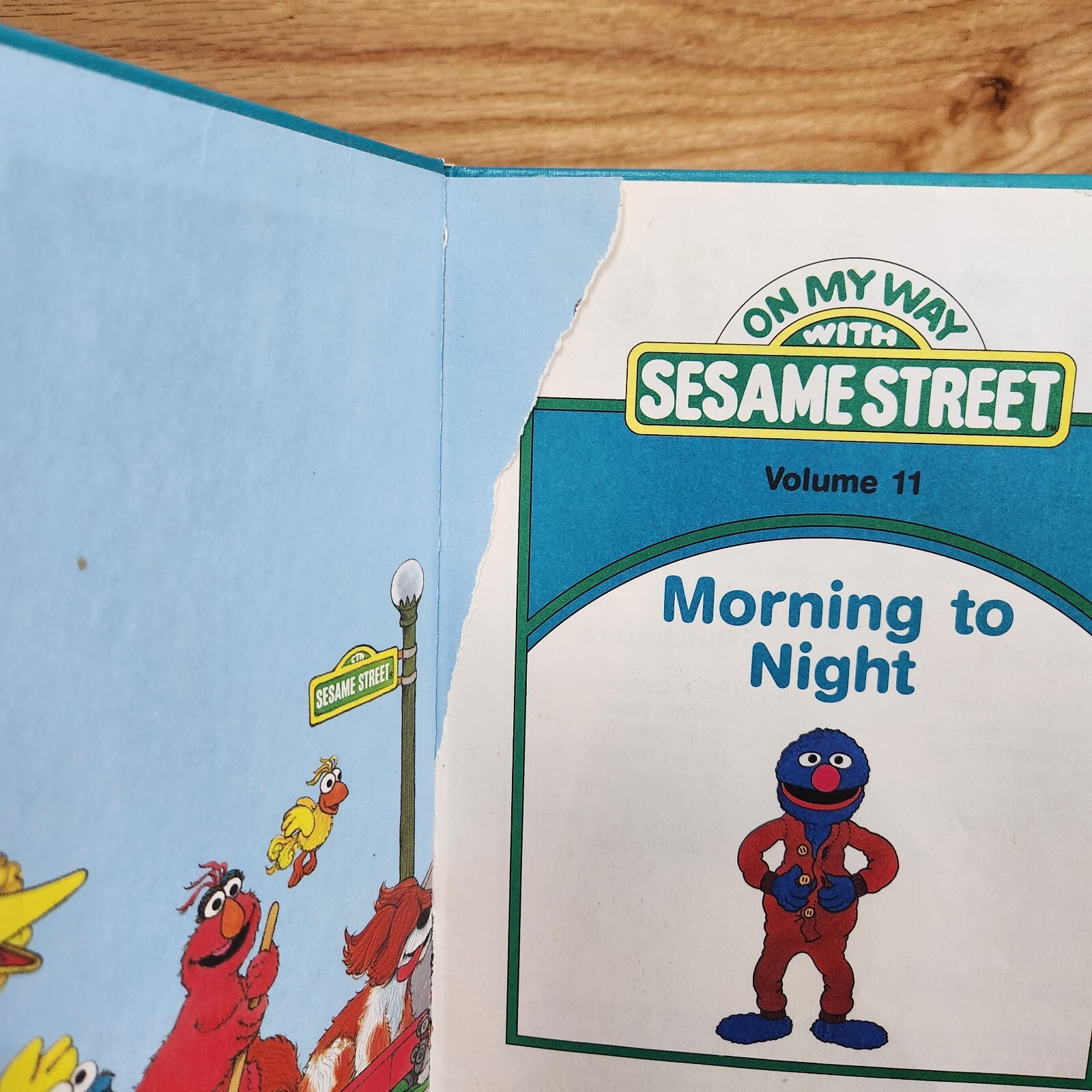 READ Vintage 1989 On My Way With Sesame Street Learning Kids Vol. 1-9 11 12 15