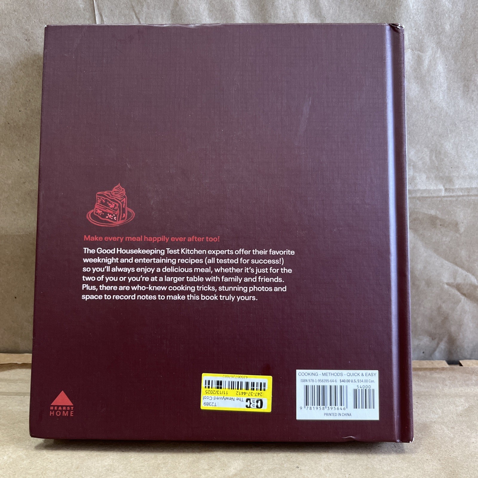 Hearst Home – Newlywed Cookbook USED HC SEE DESCRIPTION
