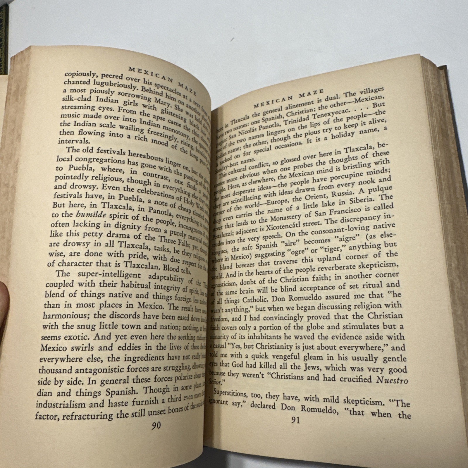 Mexican Maze By Carleton Beals 1931 Hardback Vintage