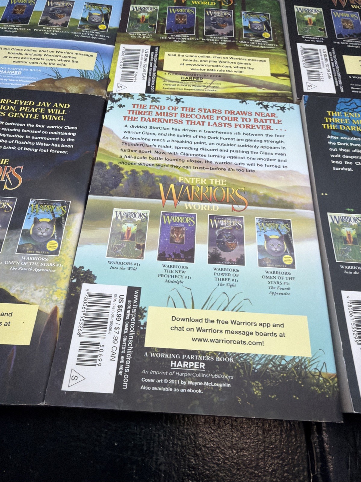 Warriors: Omen of the Stars Box Set: Volumes 1 to 6