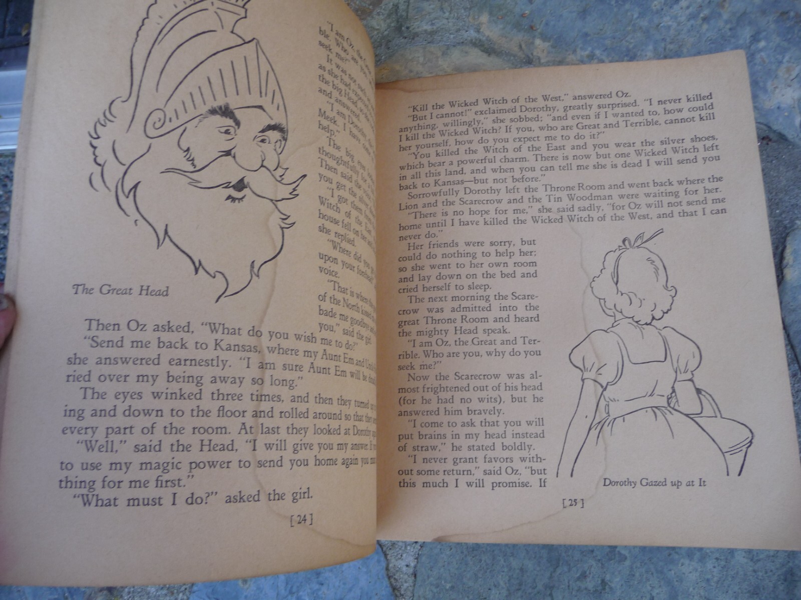 The Story of the Wizard of OZ #708 Whitman Publishing 1939