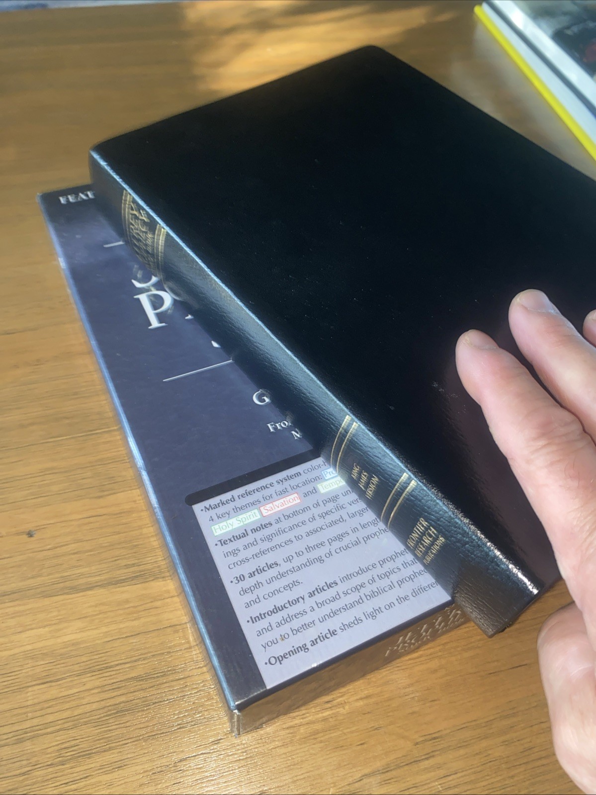 KJV JEFFREY PROPHECY (Marked Reference) Bonded Leather Grant R. Jeffrey, Editor