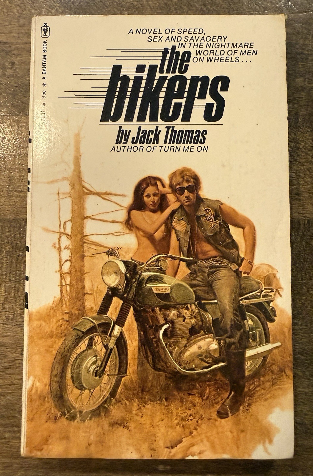 The Bikers: Jack Thomas. Bantam Books (N7101) 2nd Printing 1972