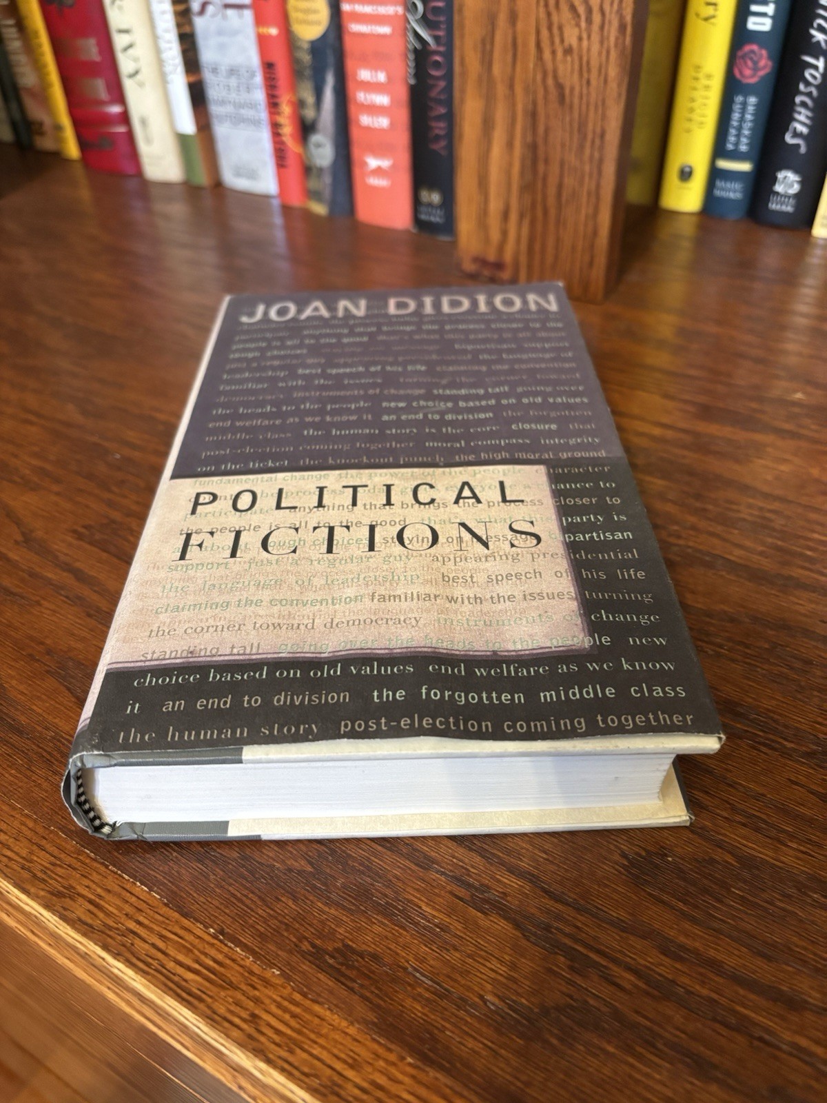Political Fictions. Joan Didion. 1st HC Ptg. Knopf 2001. Near Fine Unread