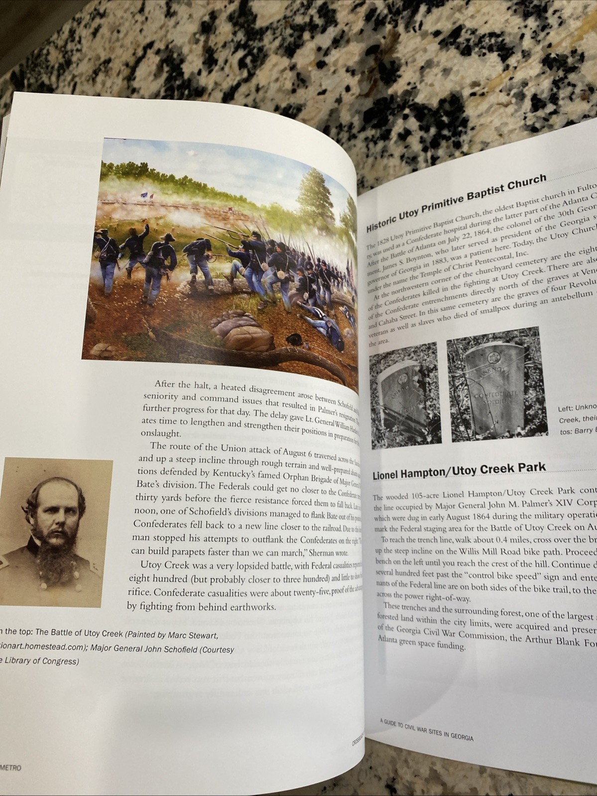 SIGNED Crossroads of Conflict Civil War Sites Georgia Guide Brown Elwell Book