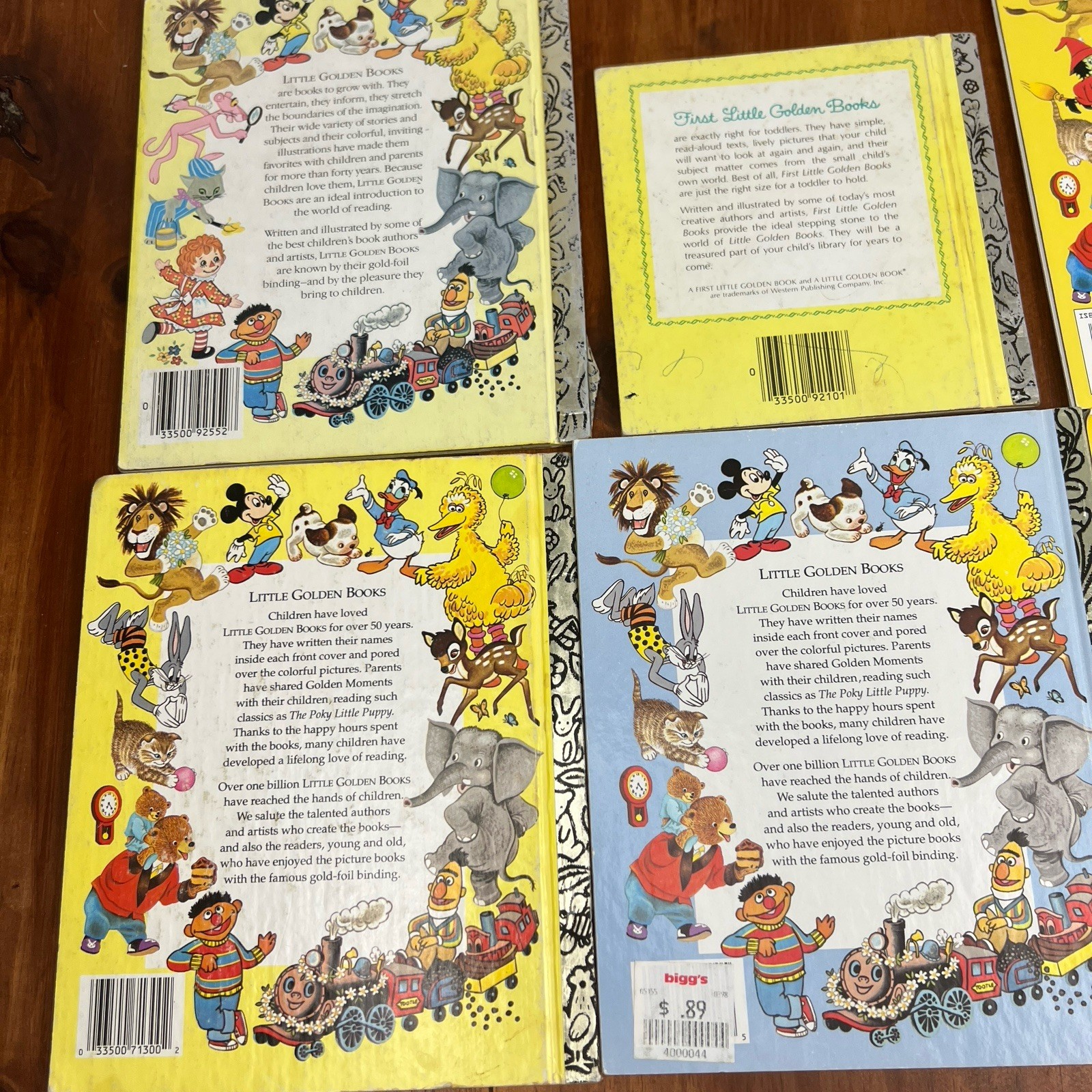 Vintage Little Golden Books Lot Scuffy Tugboat ABC Caboose Scooby Doo