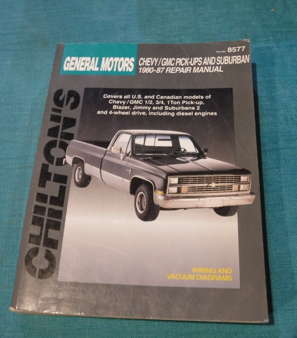 GM Full-Size Trucks, 1980-87 Full Size Trucks By CHILTON (1998, REPAIR MANUAL