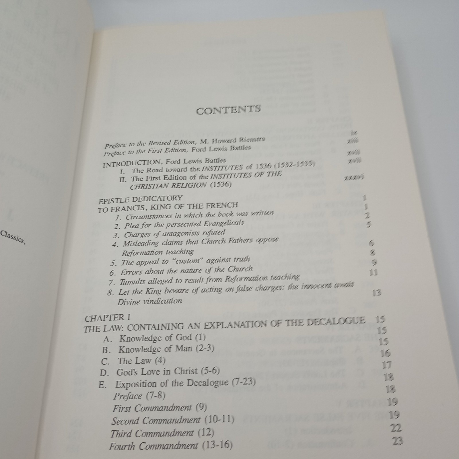 Institutes of Christian Religion … by Battles, Ford Lewis Paperback / Hardback