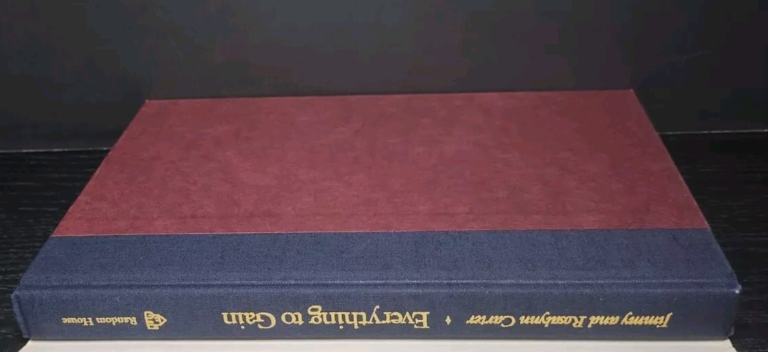 Everything to Gain by Jimmy Carter HC 1st Edition w/ Dust Jacket