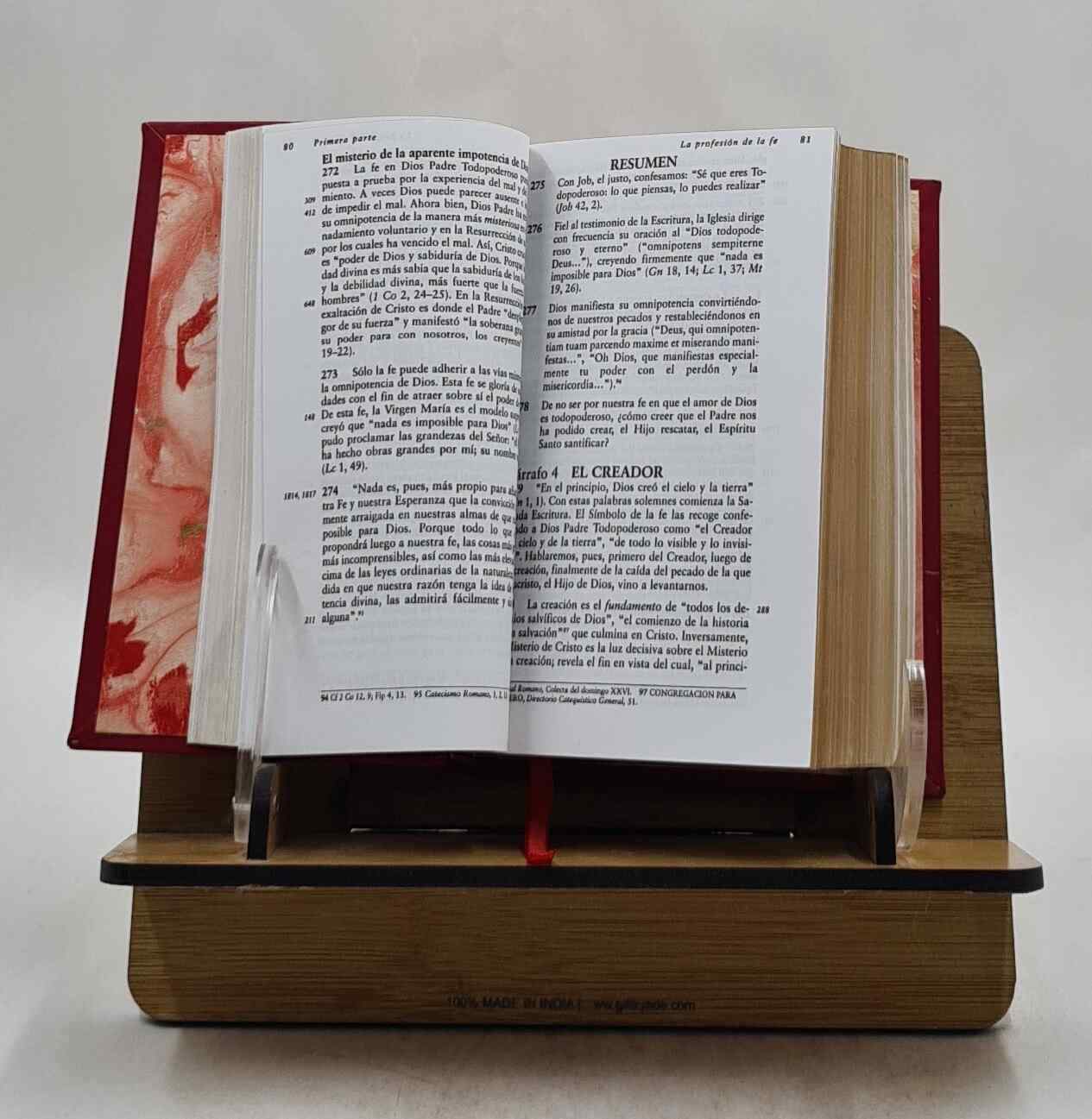 Catecismo de la Iglesia Catolica by U S Catholic Church [PREMIUM LEATHER BOUND]