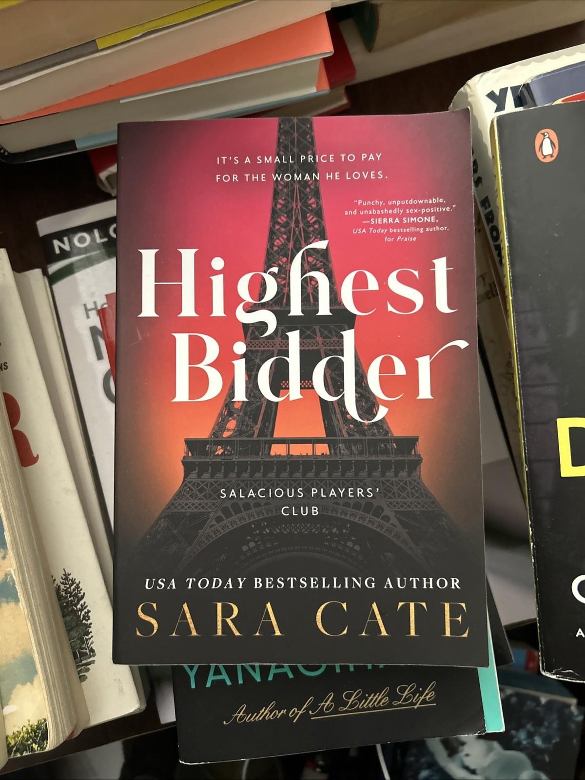 Highest Bidder (Salacious Players Club, 5) – Paperback By Cate, Sara – GOOD