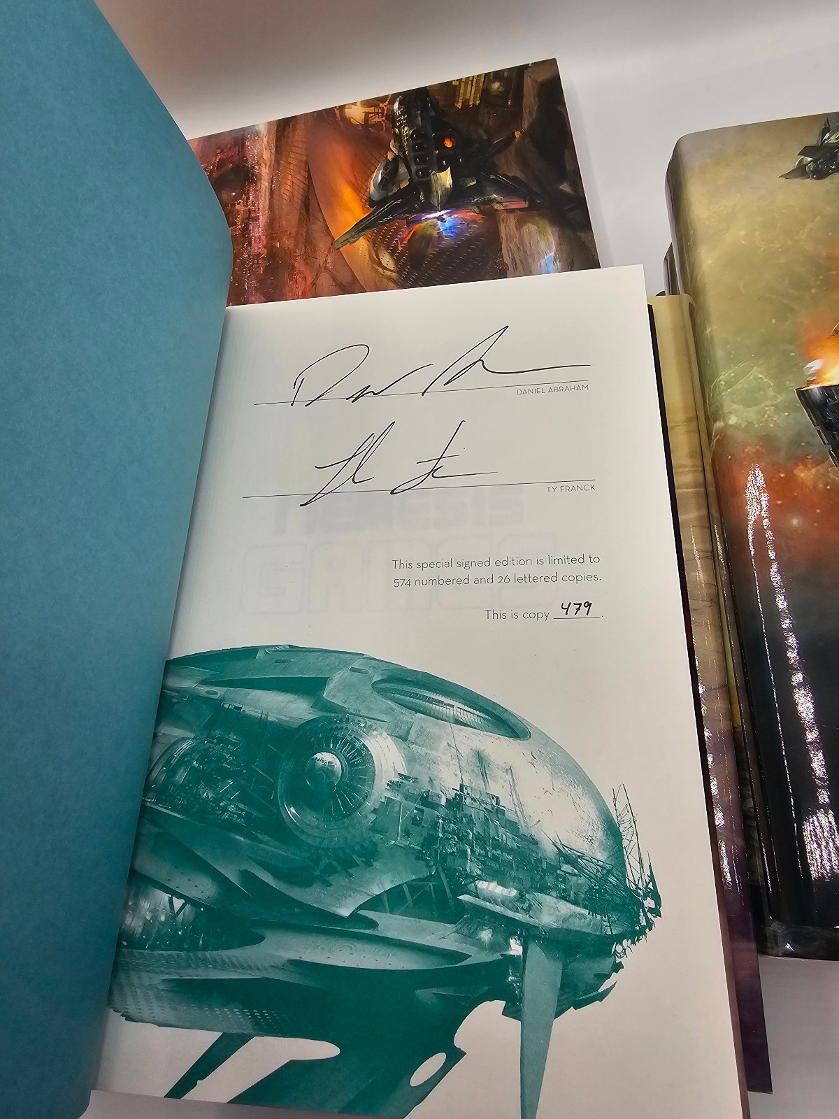 THE EXPANSE Complete Subterranean Press Signed, Matching number, Like New signed