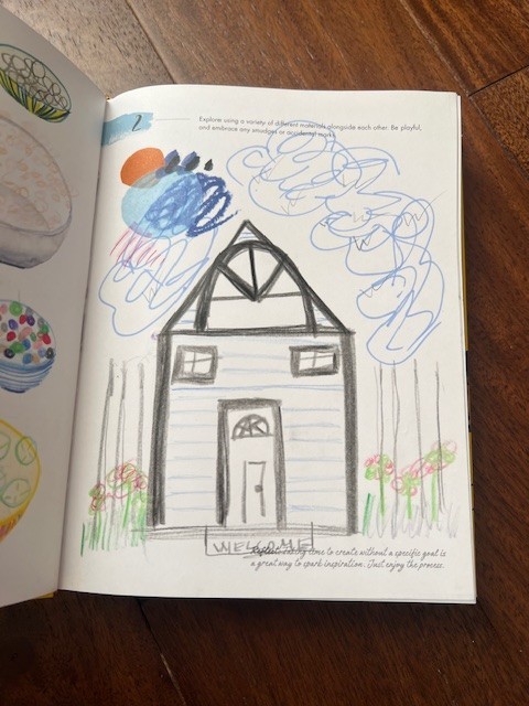 365 Days of Creativity Inspire Your Imagination with Art Every Day Used 2 pages