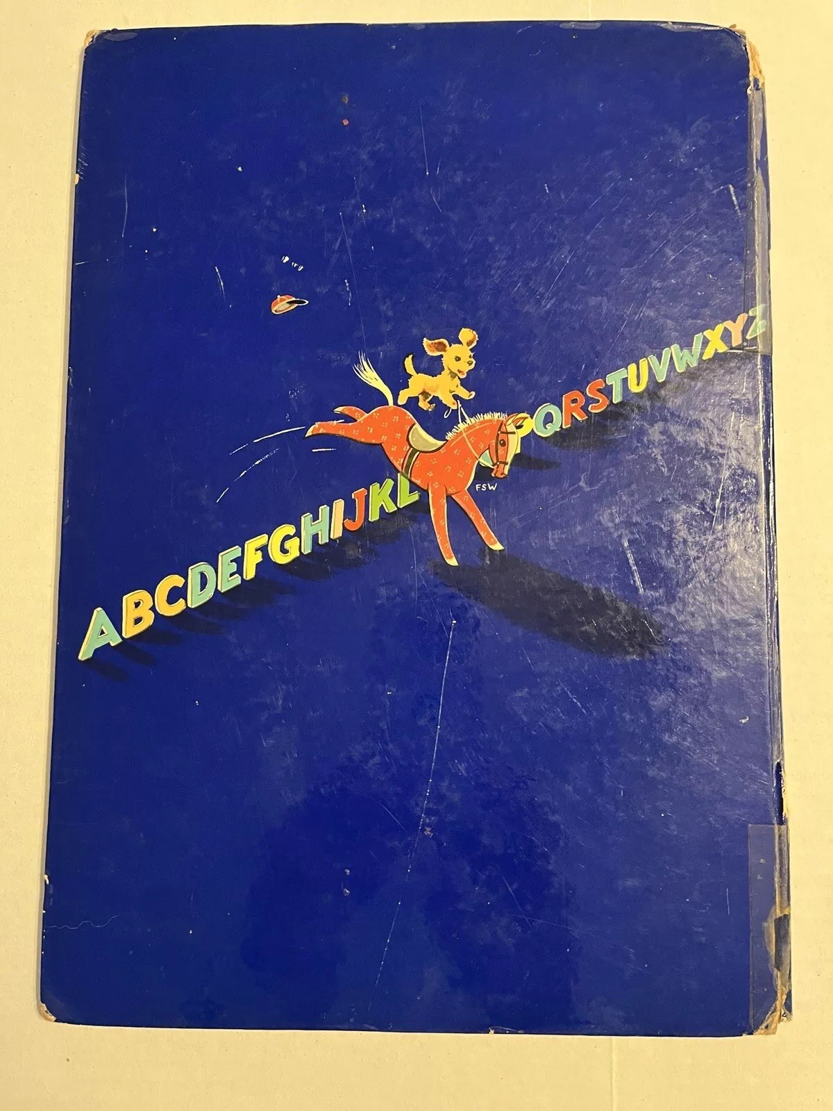 1948 Whitman Publishing The ABC Picture Book Large Hardcover