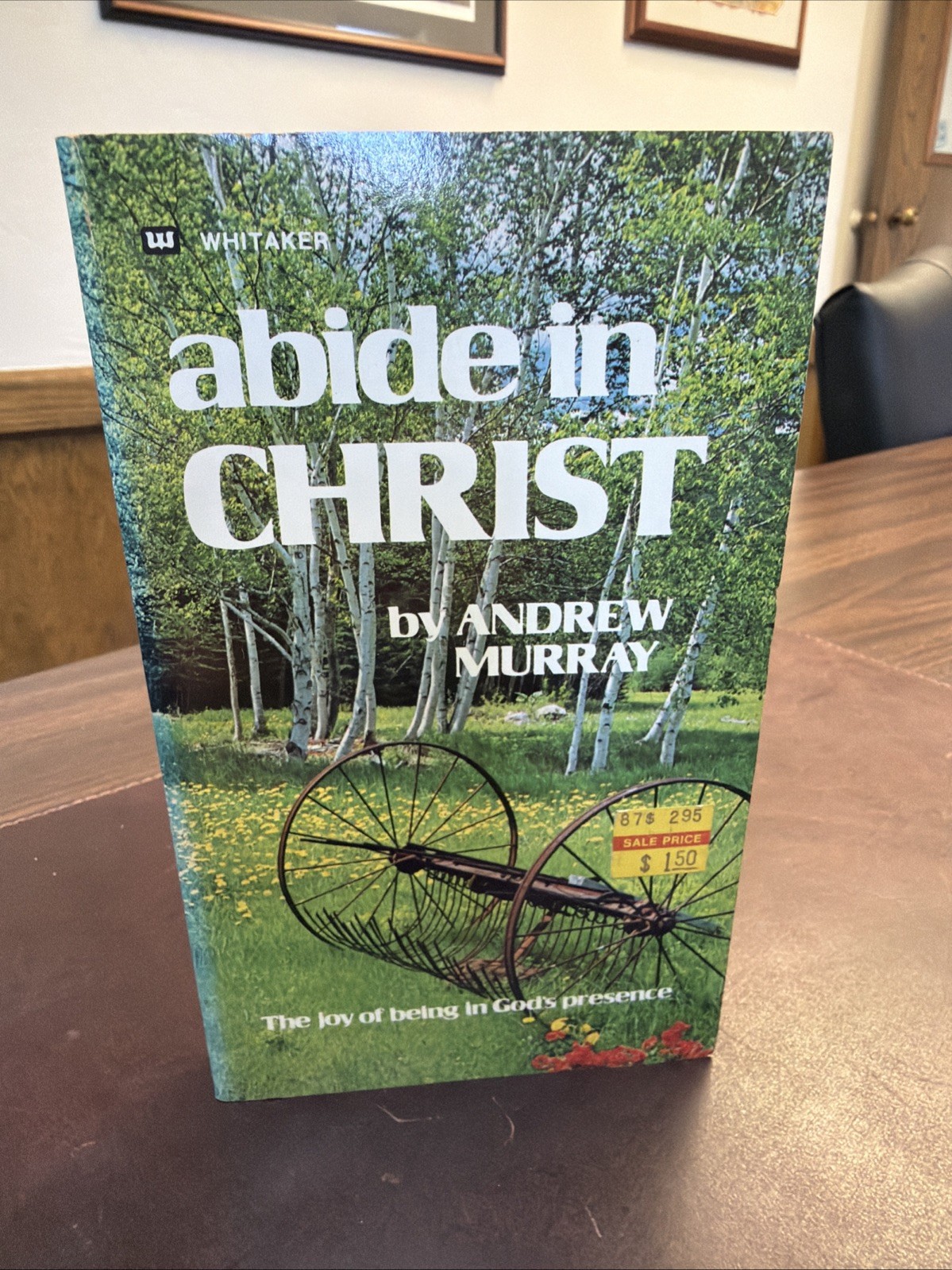 Abide in Christ | by Andrew Murray | Whitaker House Paperback VTG c.1987