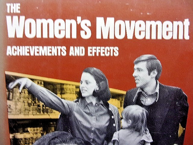 The Women’s Movement Editorial Research Reports 1977 Softcover 168 Pages VGC