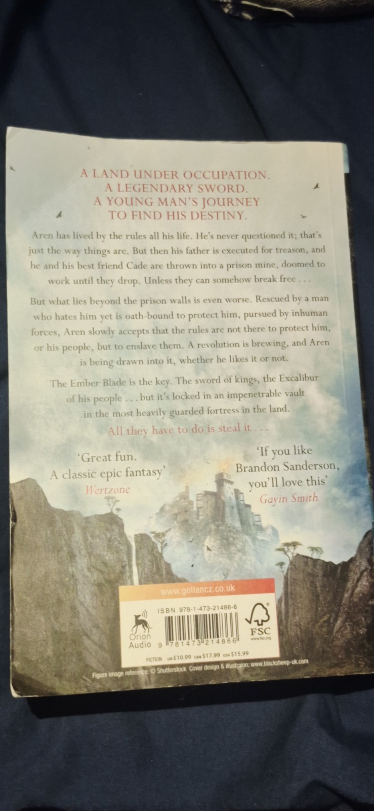The Ember Blade (The Darkwater Legacy) by Wooding BA, Chris